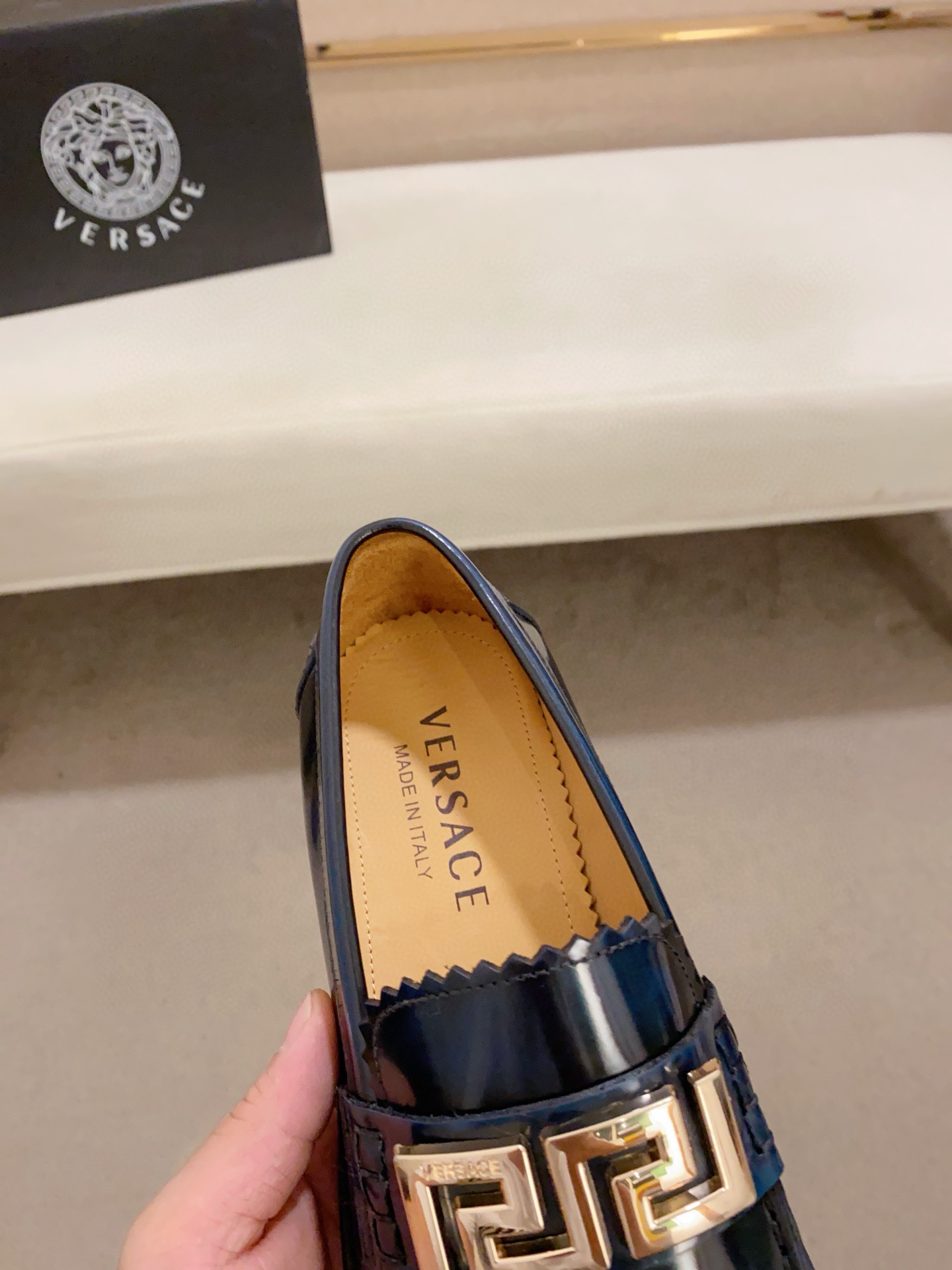 Prada Men's Leather Loafers with Buckle Detail - Stylish and Comfortable 8 i1742109967360 7049 0 6