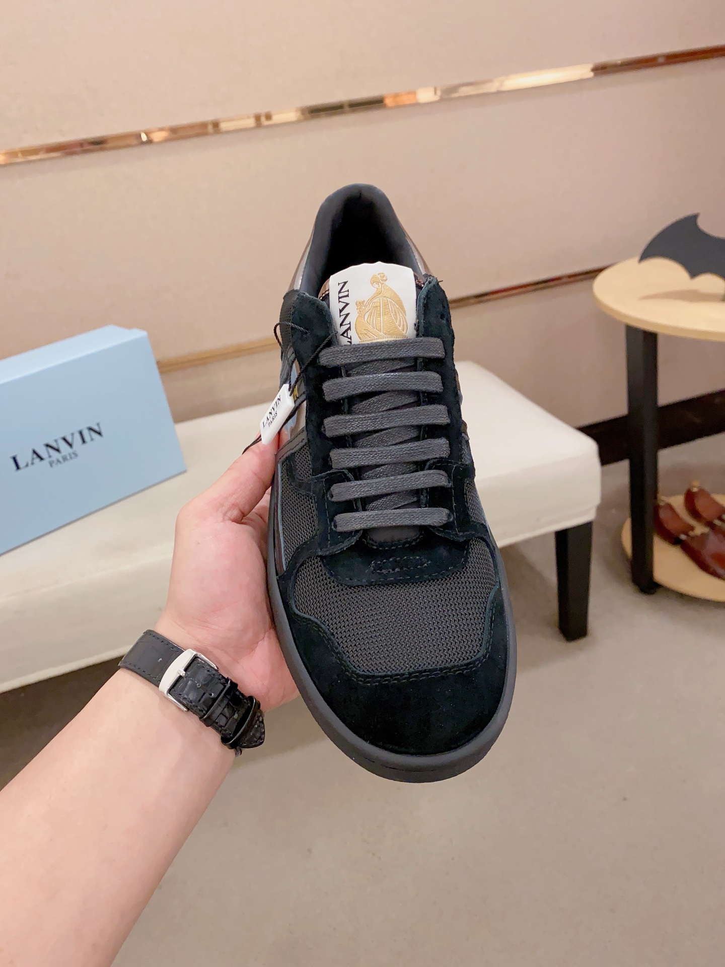 Lanvin Limited Edition Unisex Sneakers: Classic Style with Modern Appeal 3 i1742197221506 7444 0 1
