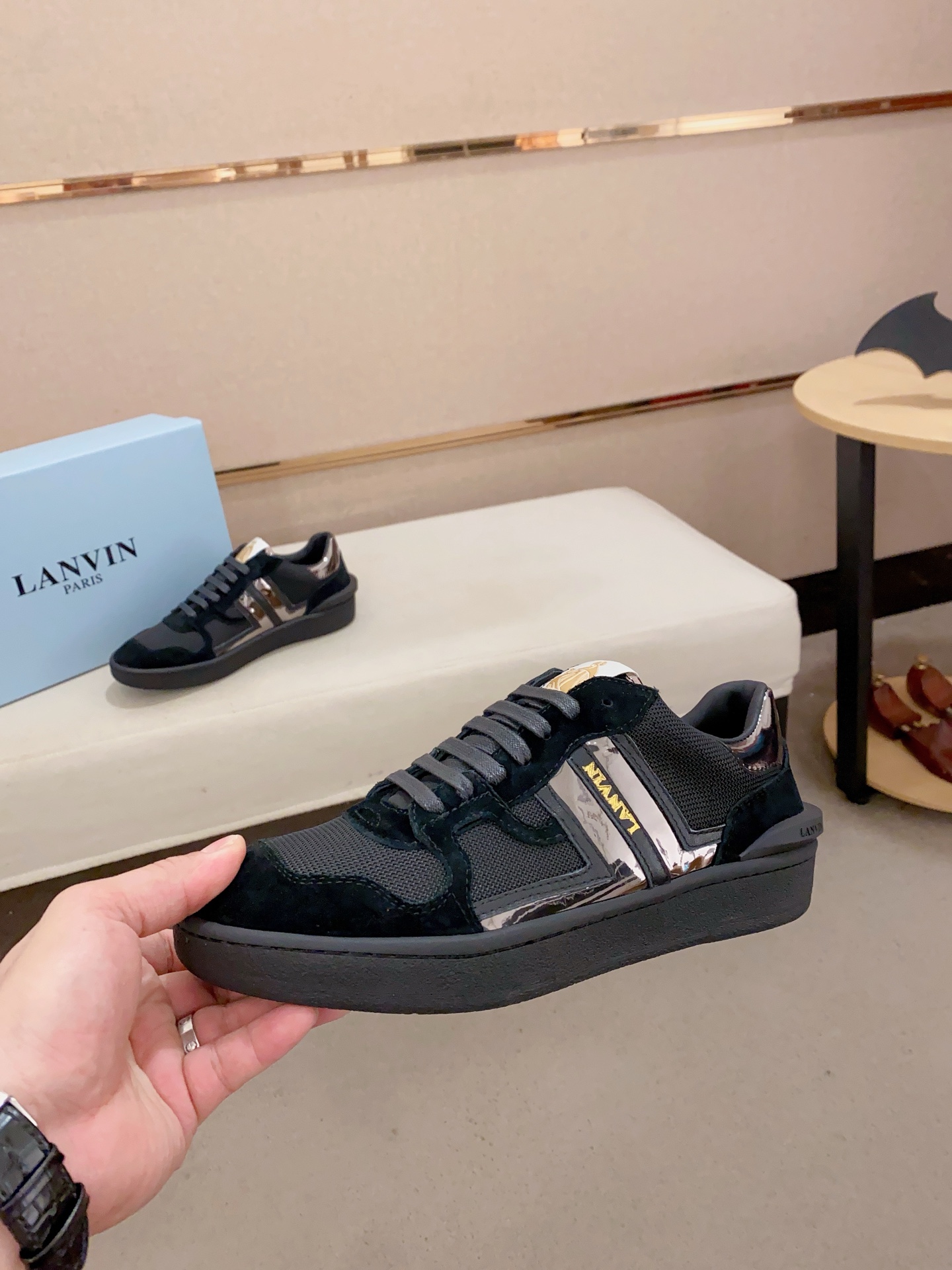 Lanvin Limited Edition Unisex Sneakers: Classic Style with Modern Appeal 4 i1742197221518 6026 0 2