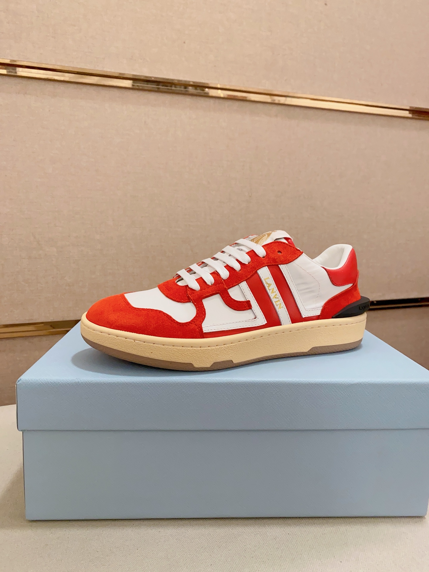 Lanvin Limited Edition Unisex Sneakers | Leather, Suede, and Fabric Mix 14 Lanvin Limited Edition Unisex Sneakers | Leather, Suede, and Fabric Mix