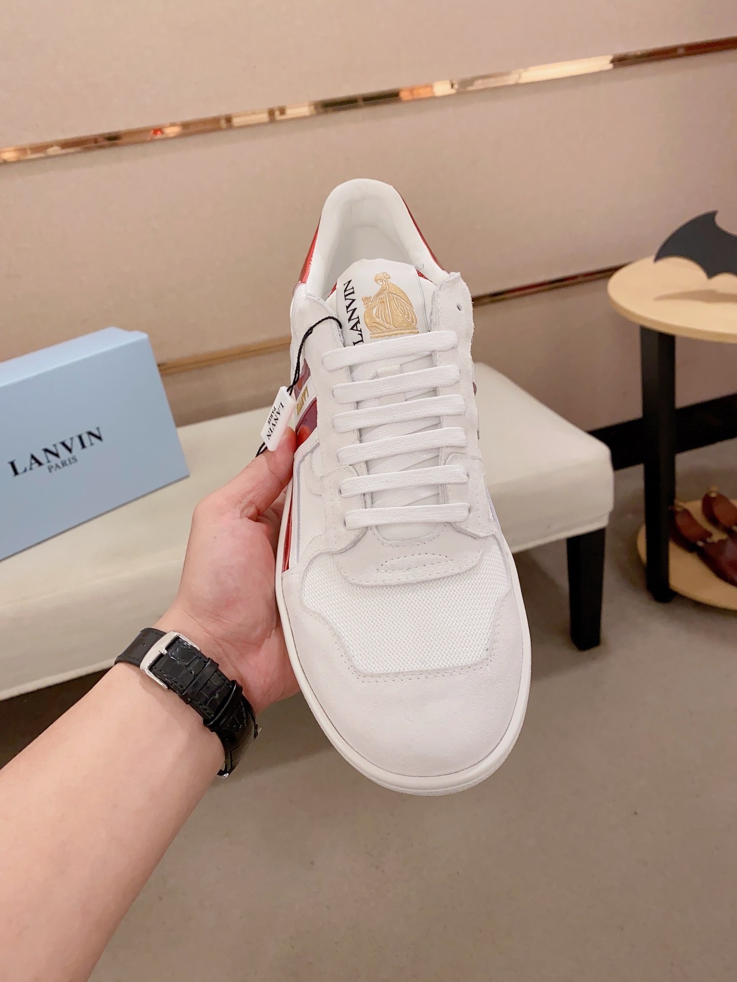 Lanvin Men's & Women's Curb Leather Sneaker: Stylish Comfort and Durability 3 i1742197438890 2433 0 1
