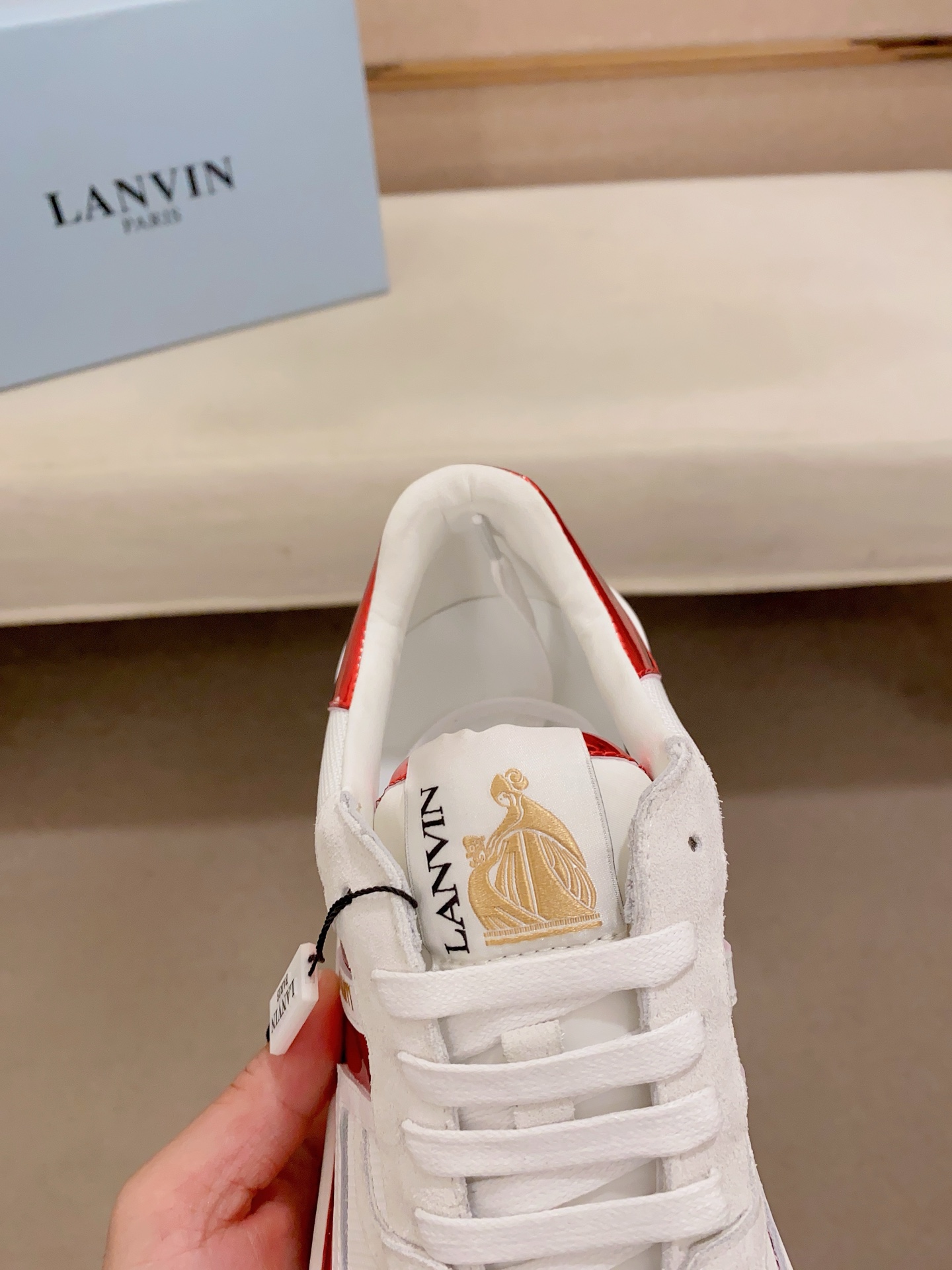 Lanvin Men's & Women's Curb Leather Sneaker: Stylish Comfort and Durability 7 i1742197438930 4076 0 5