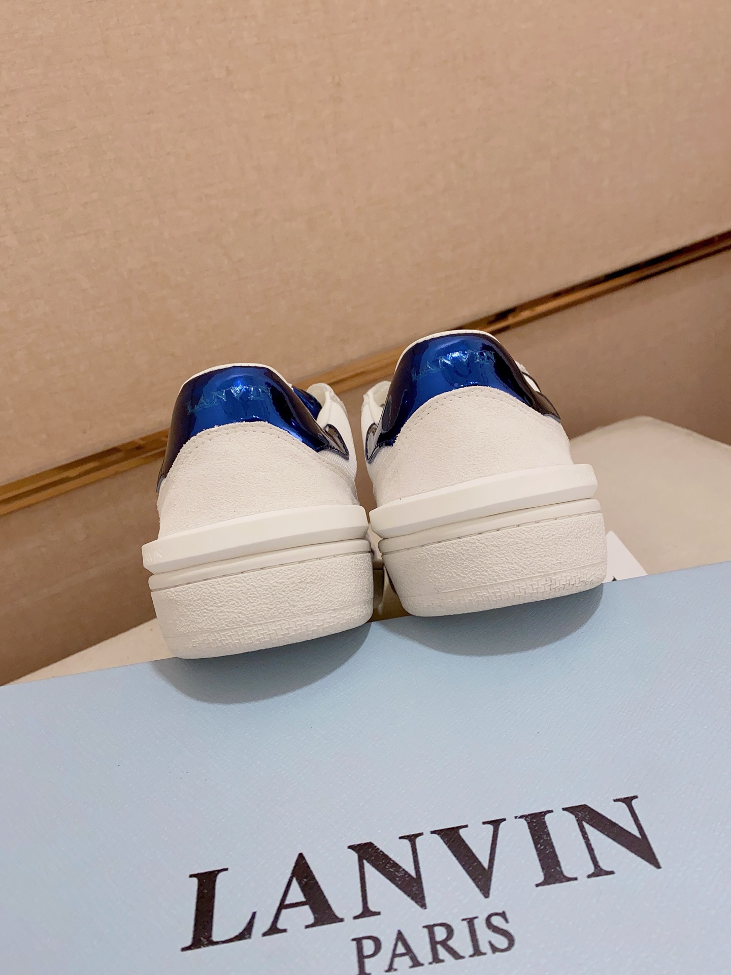 Lanvin Limited Edition White Leather Sneakers - Couple Style, Size 36-44 9 i1742197490663 7566 0 7