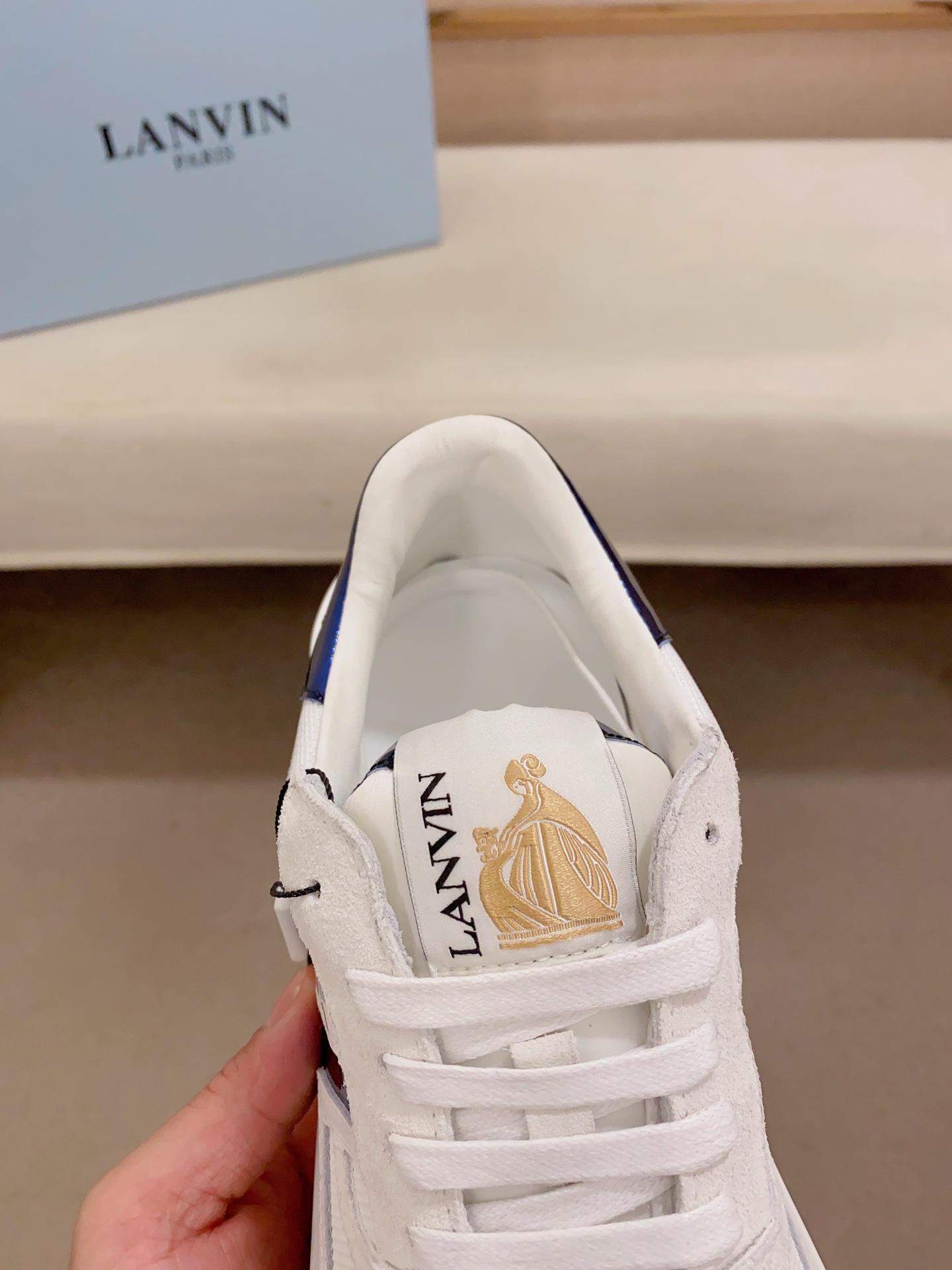 Lanvin Limited Edition White Leather Sneakers - Couple Style, Size 36-44 7 i1742197491412 8119 0 5
