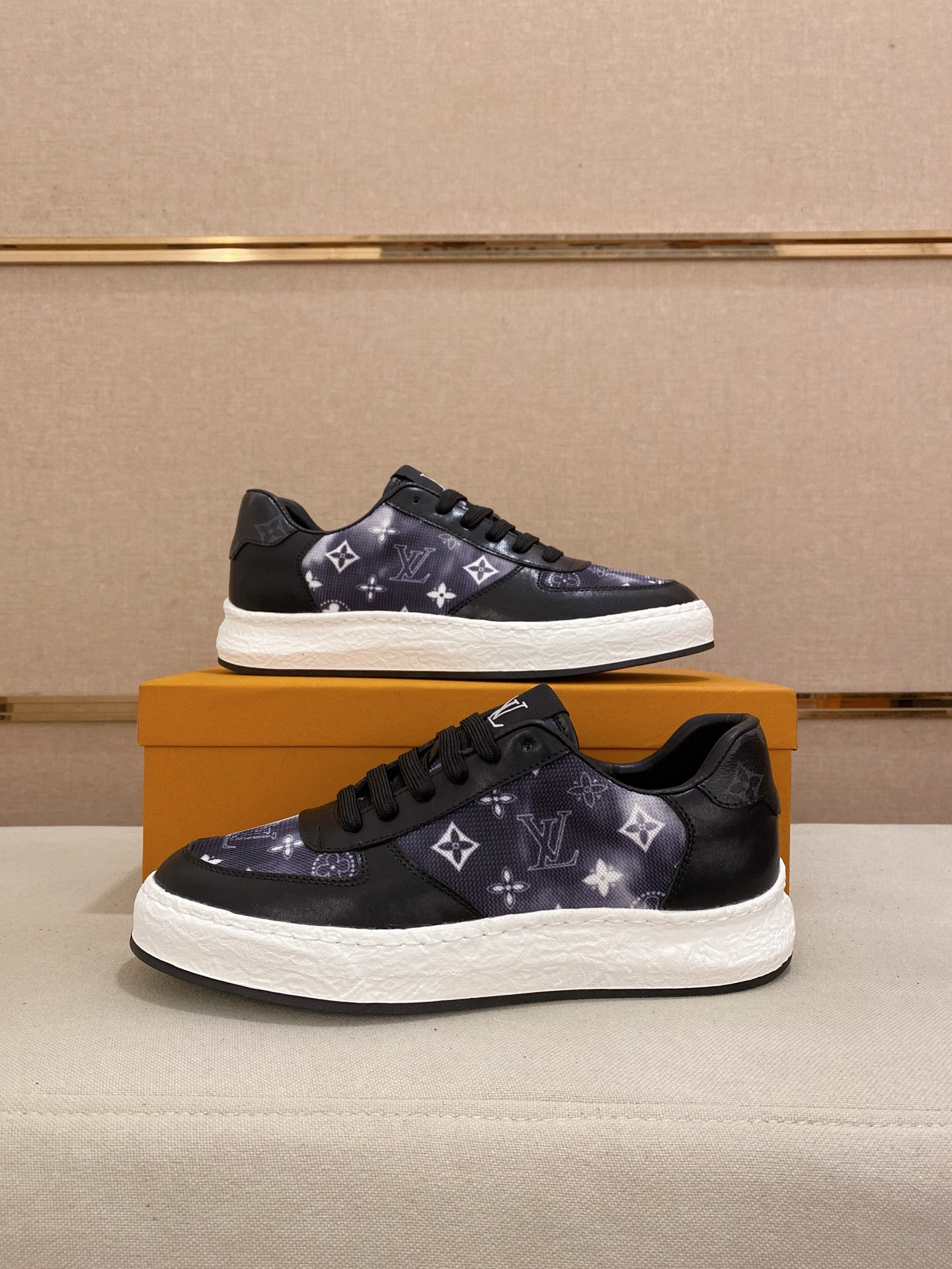 Louis Vuitton Men's Leather and Monogram Sneakers - Size 38-44 8 i1742627045781 1308 0 6