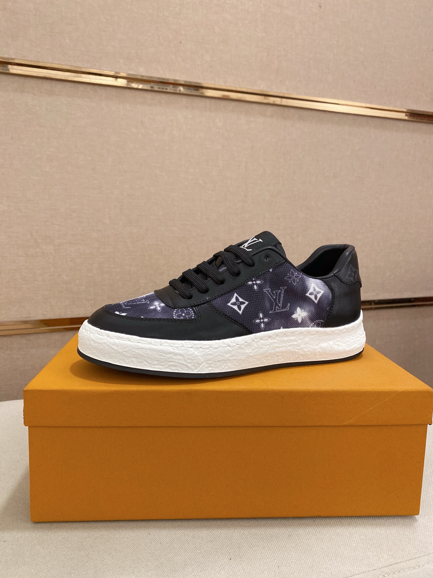 Louis Vuitton Men's Leather and Monogram Sneakers - Size 38-44 2 i1742627045849 8741 0 0