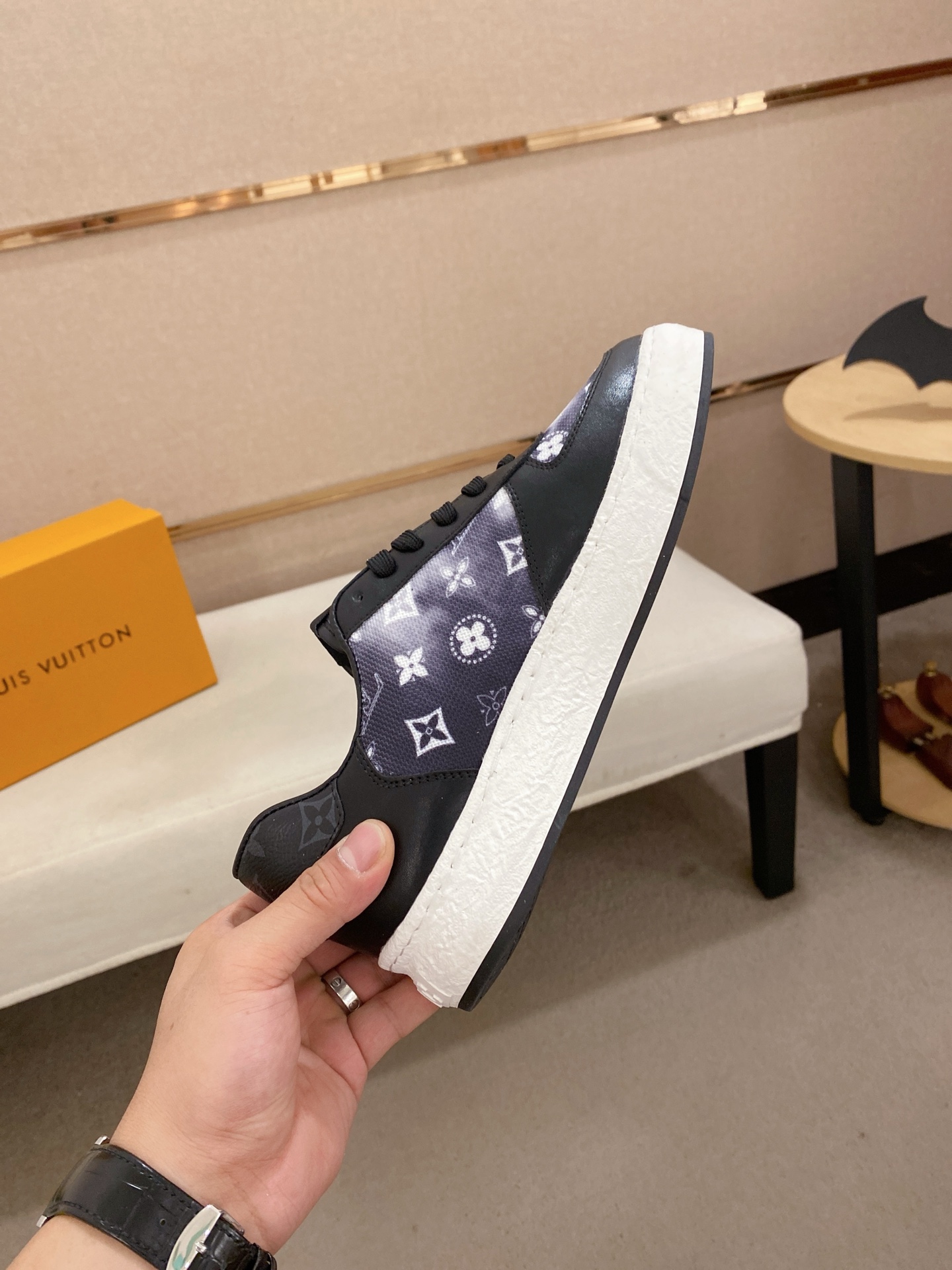 Louis Vuitton Men's Leather and Monogram Sneakers - Size 38-44 6 i1742627045879 7994 0 4