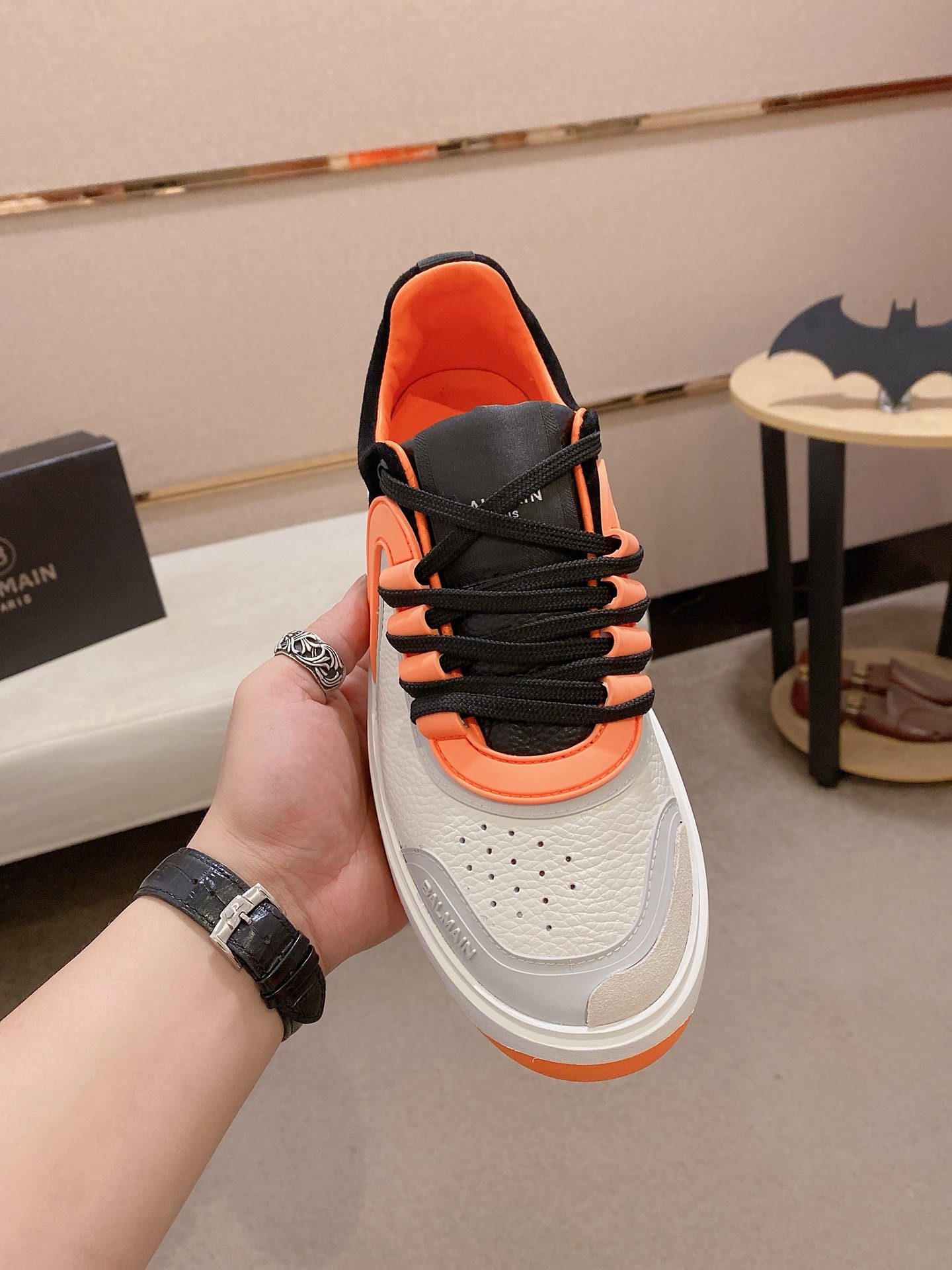 Balmain Men's Leather One-Step Board Shoes - Premium Quality & Comfort 3 i1742631176799 8371 0 1