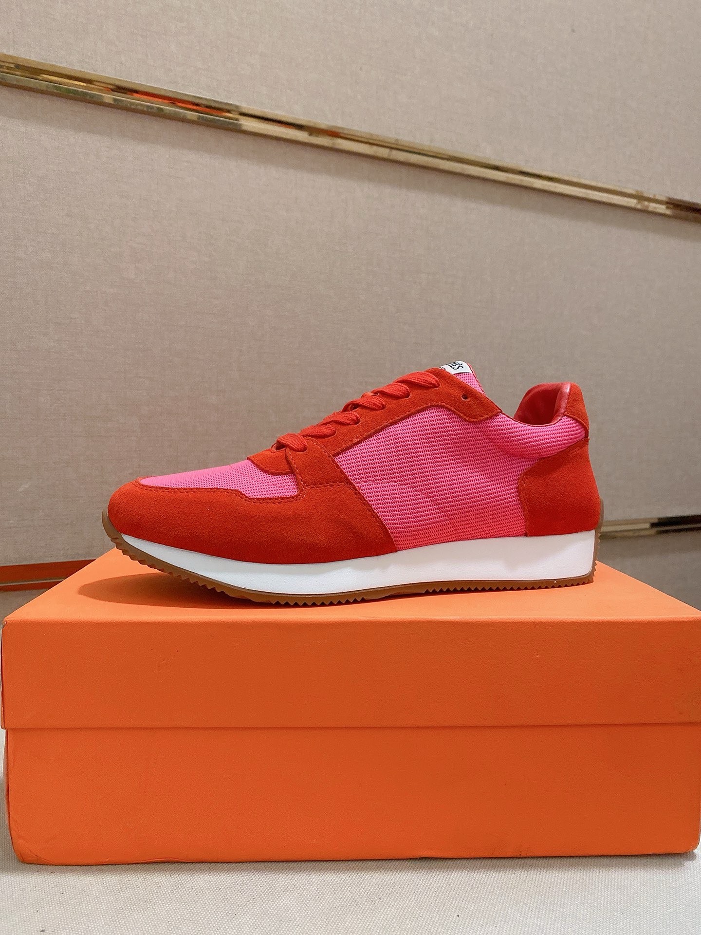 Hermès Men's Classic Sneakers in Imported Leather - Super Comfortable