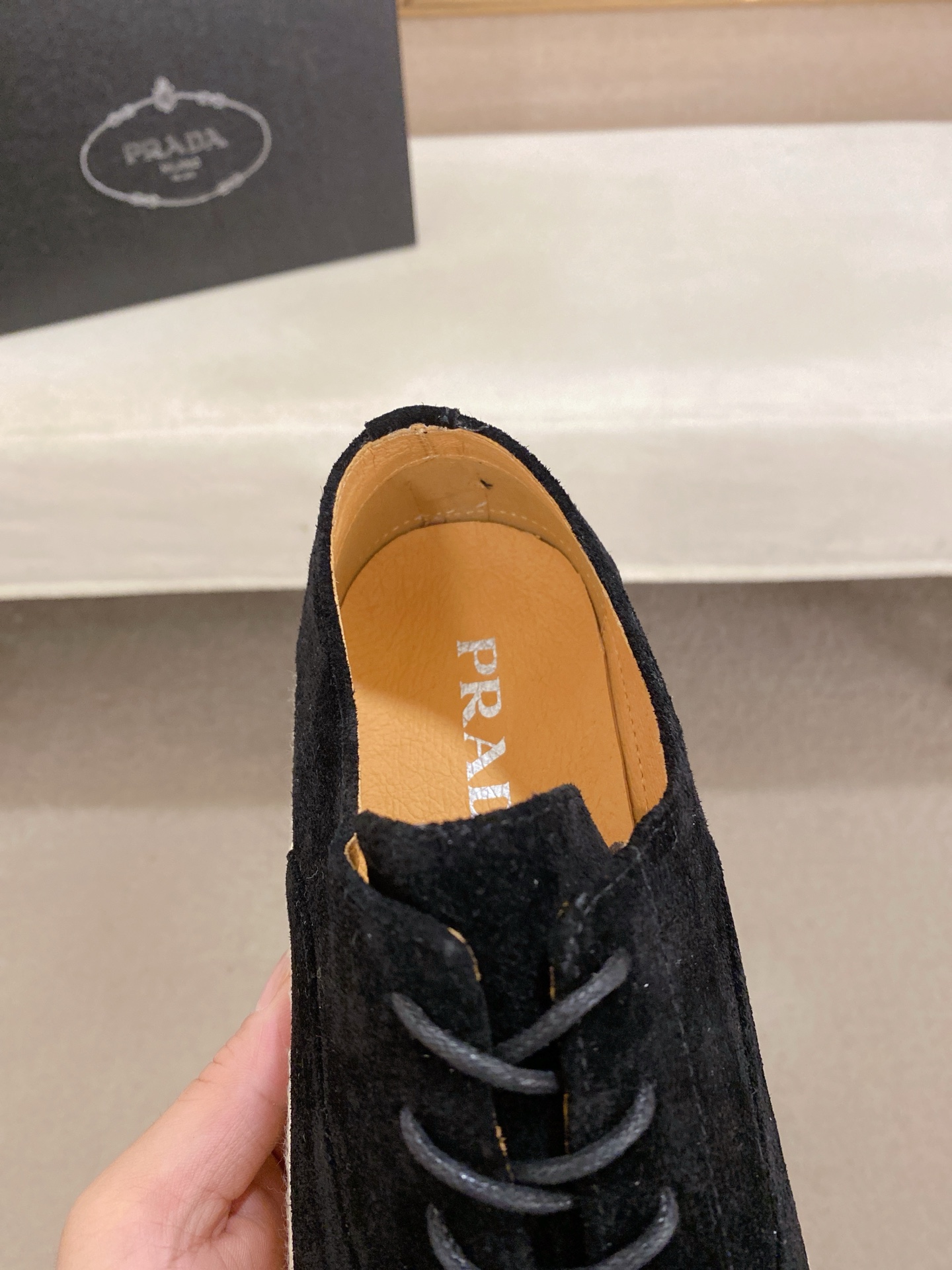 Prada Men's Black Suede Espadrille Sneakers - Classic Style 7 i1743233231587 170 0 5