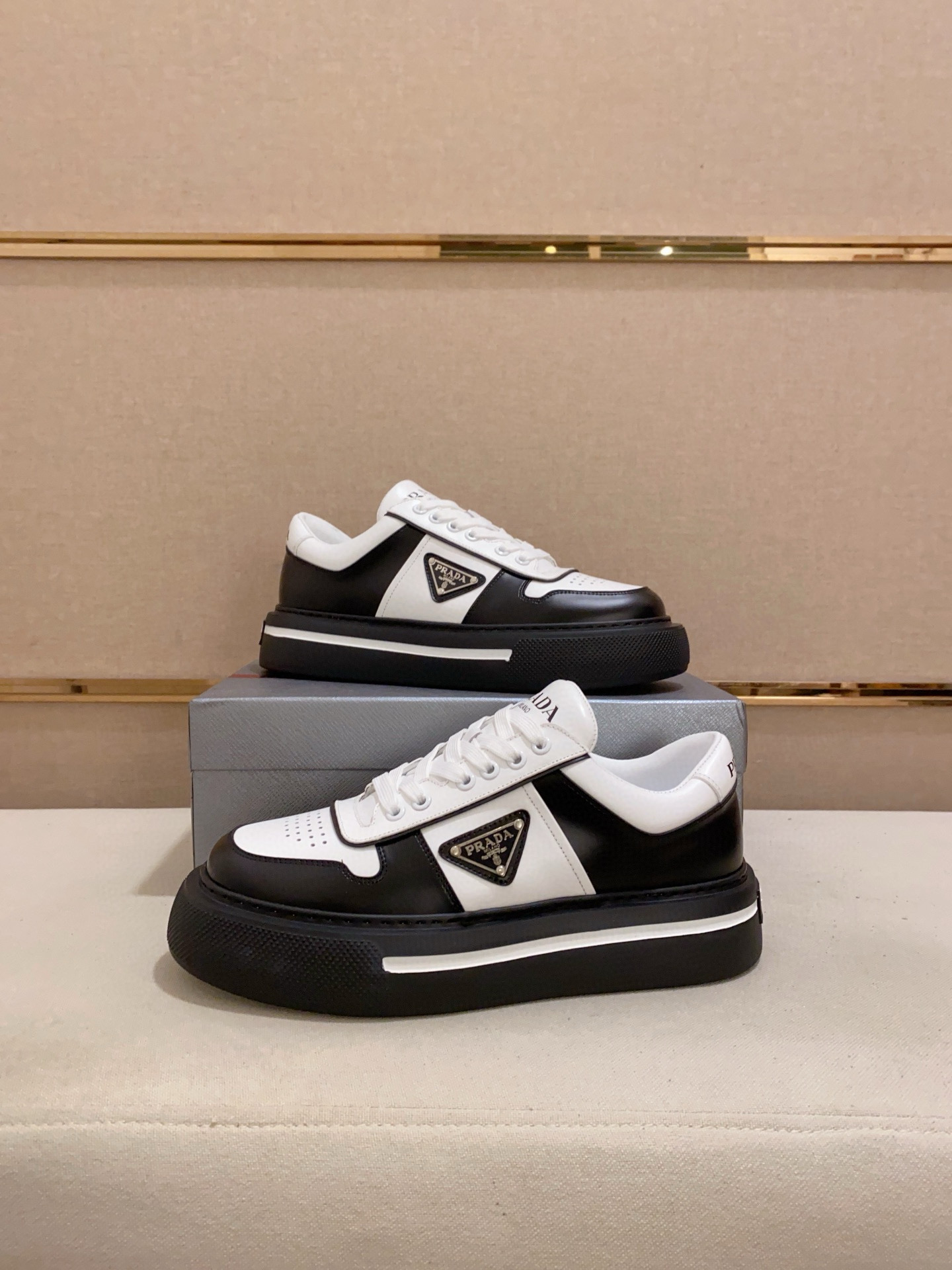 Prada Men's Leather Sneakers - Stylish Comfort & Original Design 8 i1743320742030 8960 0 6