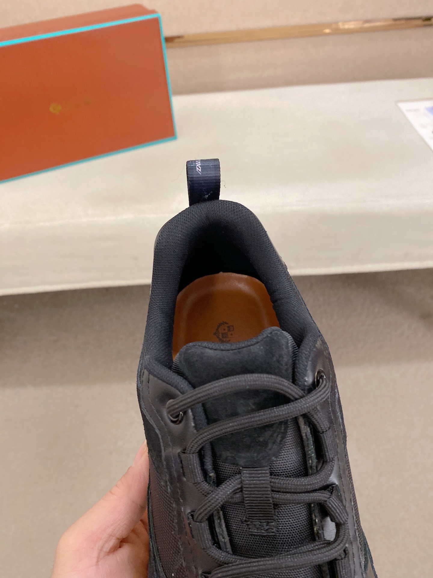 Loro Piana Men's Stylish Black Sneakers with Suede and Leather Accents 7 i1744261829559 9016 0 5