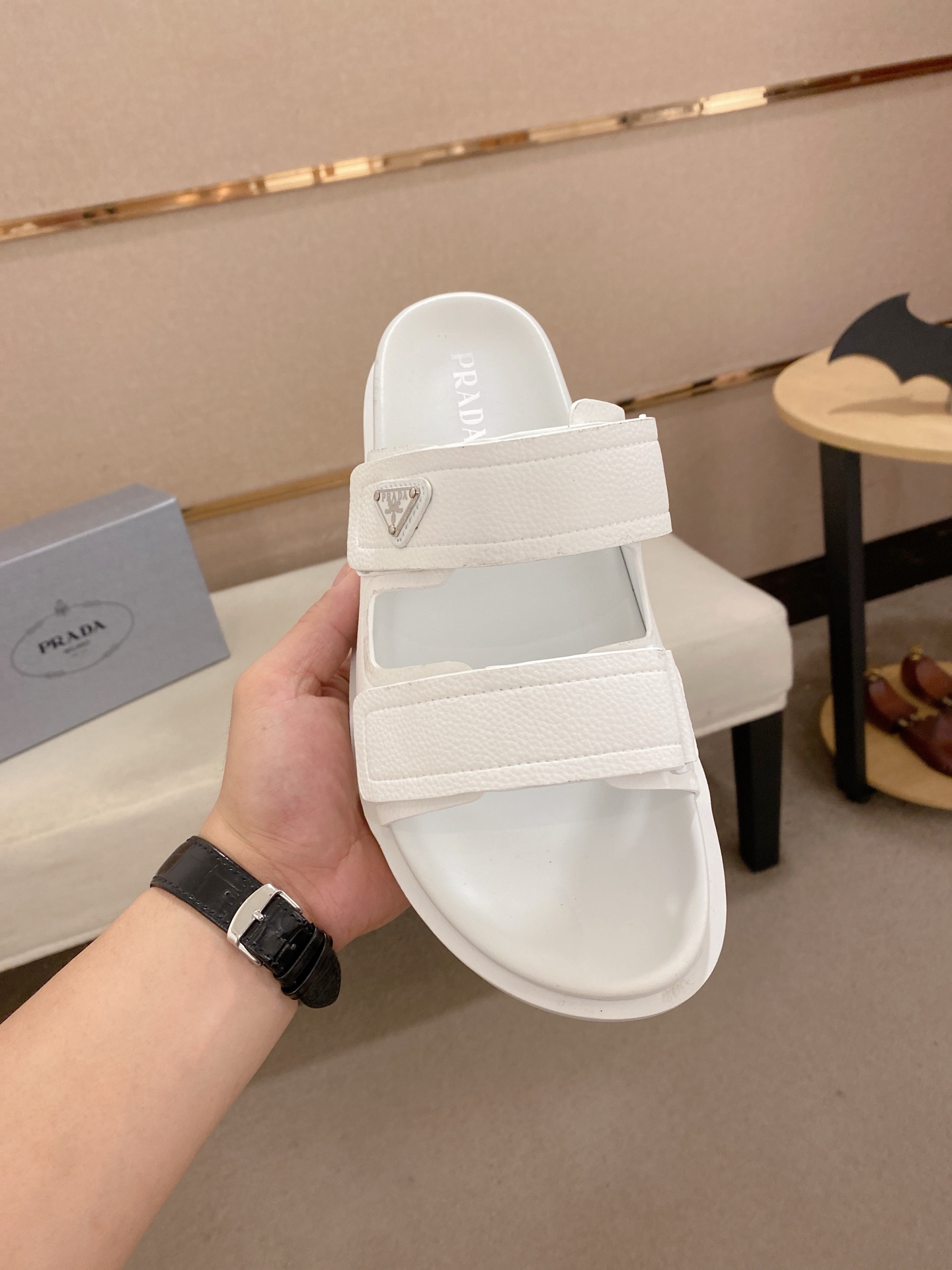 Prada Men's Leather Sandals - Italian Craftsmanship, Ultimate Comfort 3 i1744444205264 8972 0 0