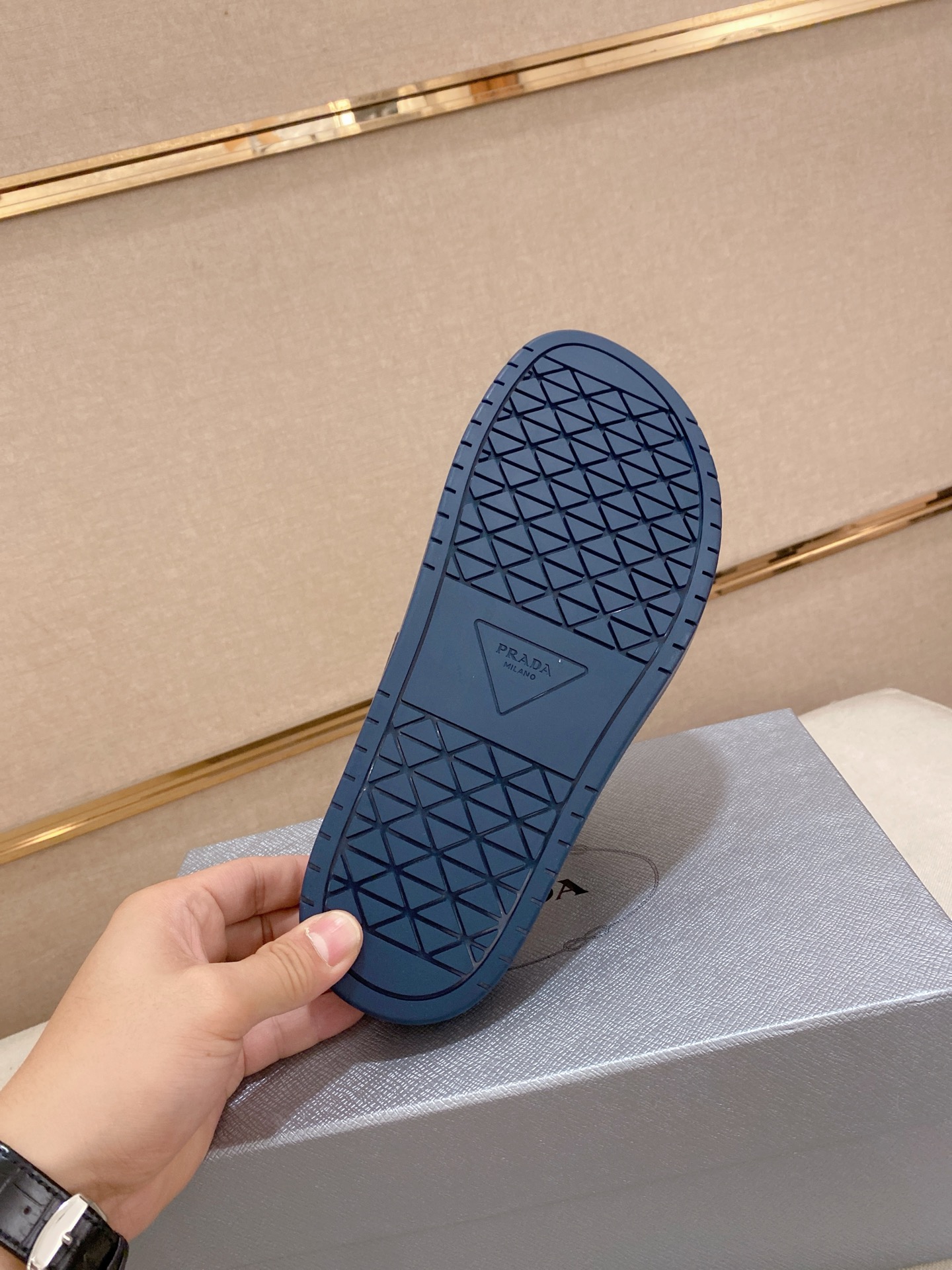 Prada Men's Leather Sandals | Comfortable & Stylish Summer Slides (Sizes 38-44) 9 i1744444317628 4032 0 7