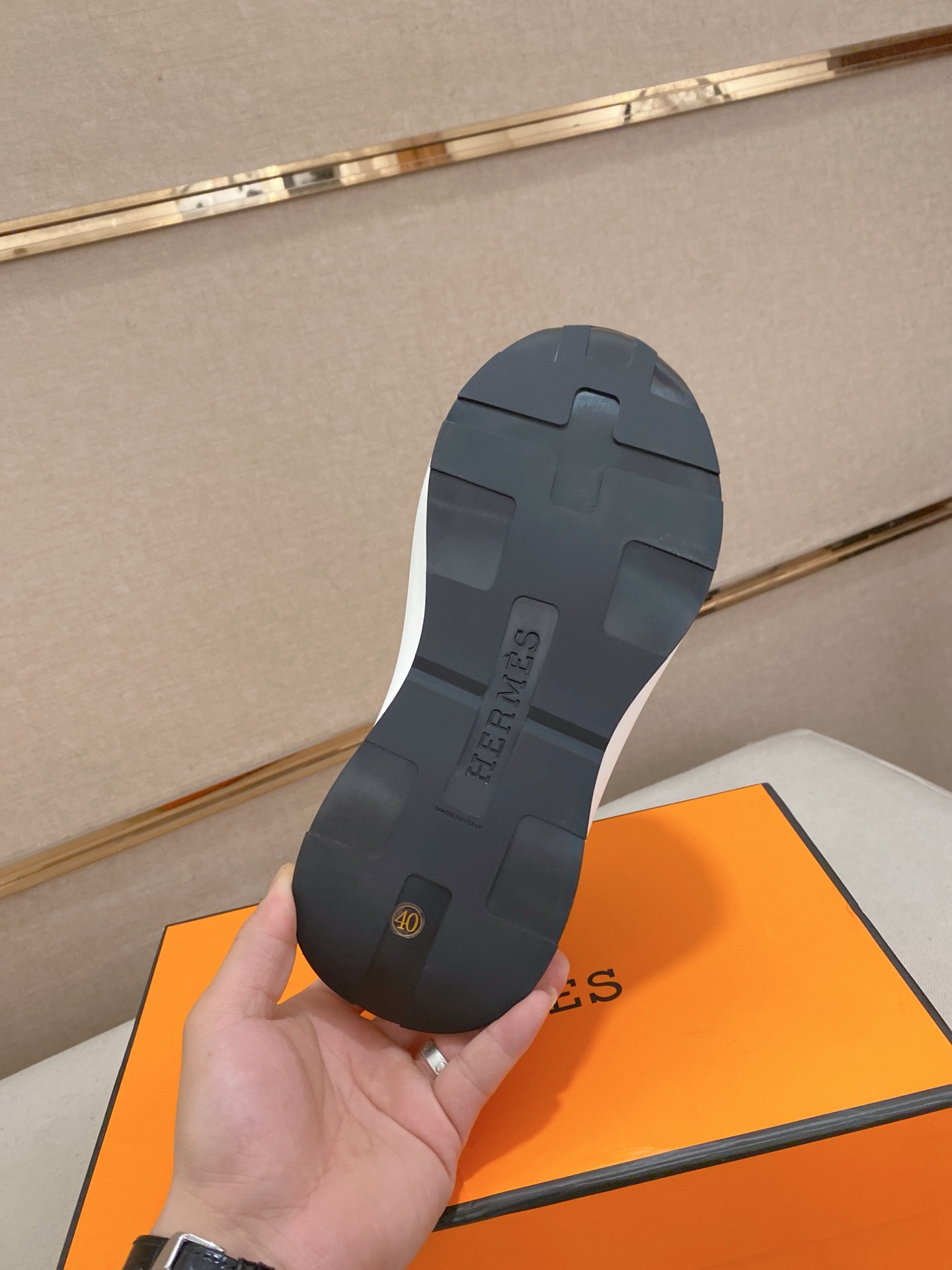 Hermes Men's Classic Sneakers - Italian Leather, Comfortable, Sizes 38-44 10 i1744526788715 3706 0 8