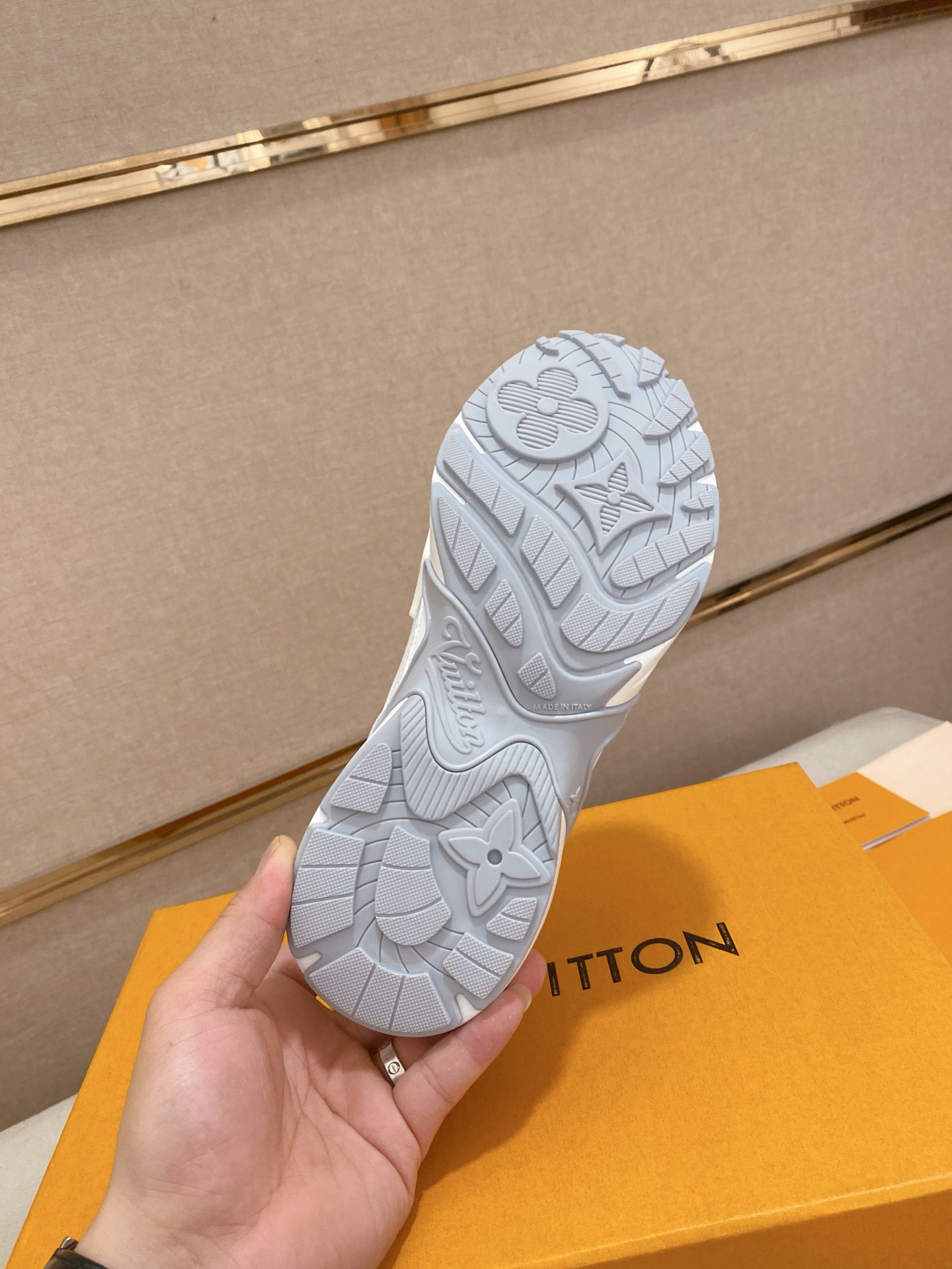 Louis Vuitton Olympia Couple Sneakers - Silver Trim, Mesh and Leather Accents 10 i1744613407277 9647 0 8