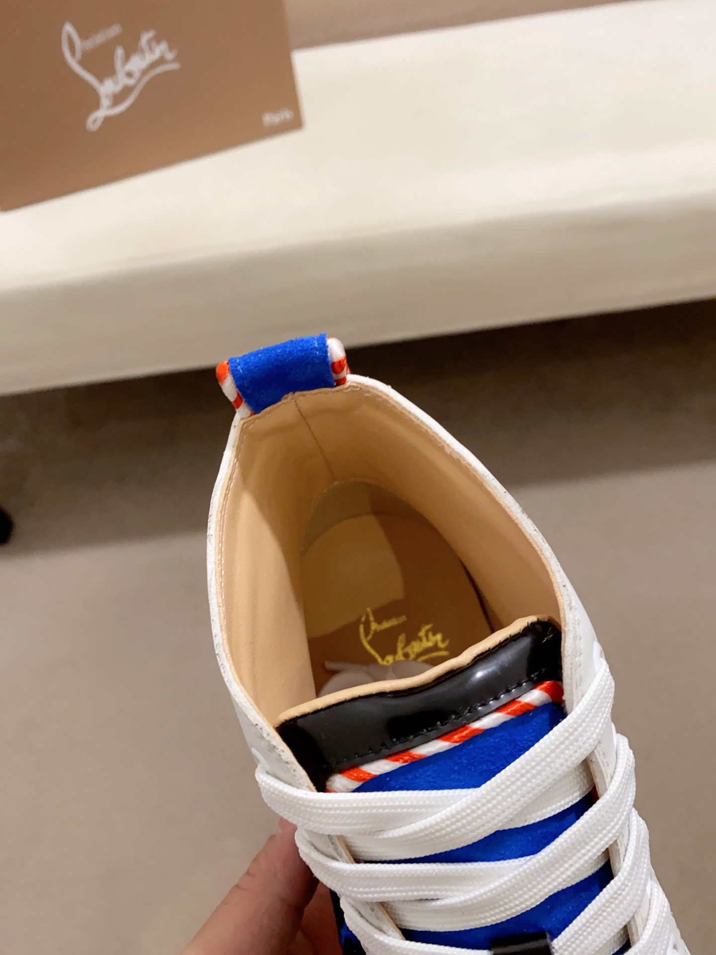 Christian Louboutin Men's Italian Leather High-Top Sneakers, Sizes 38-44 7 i1744698291094 2474 0 5