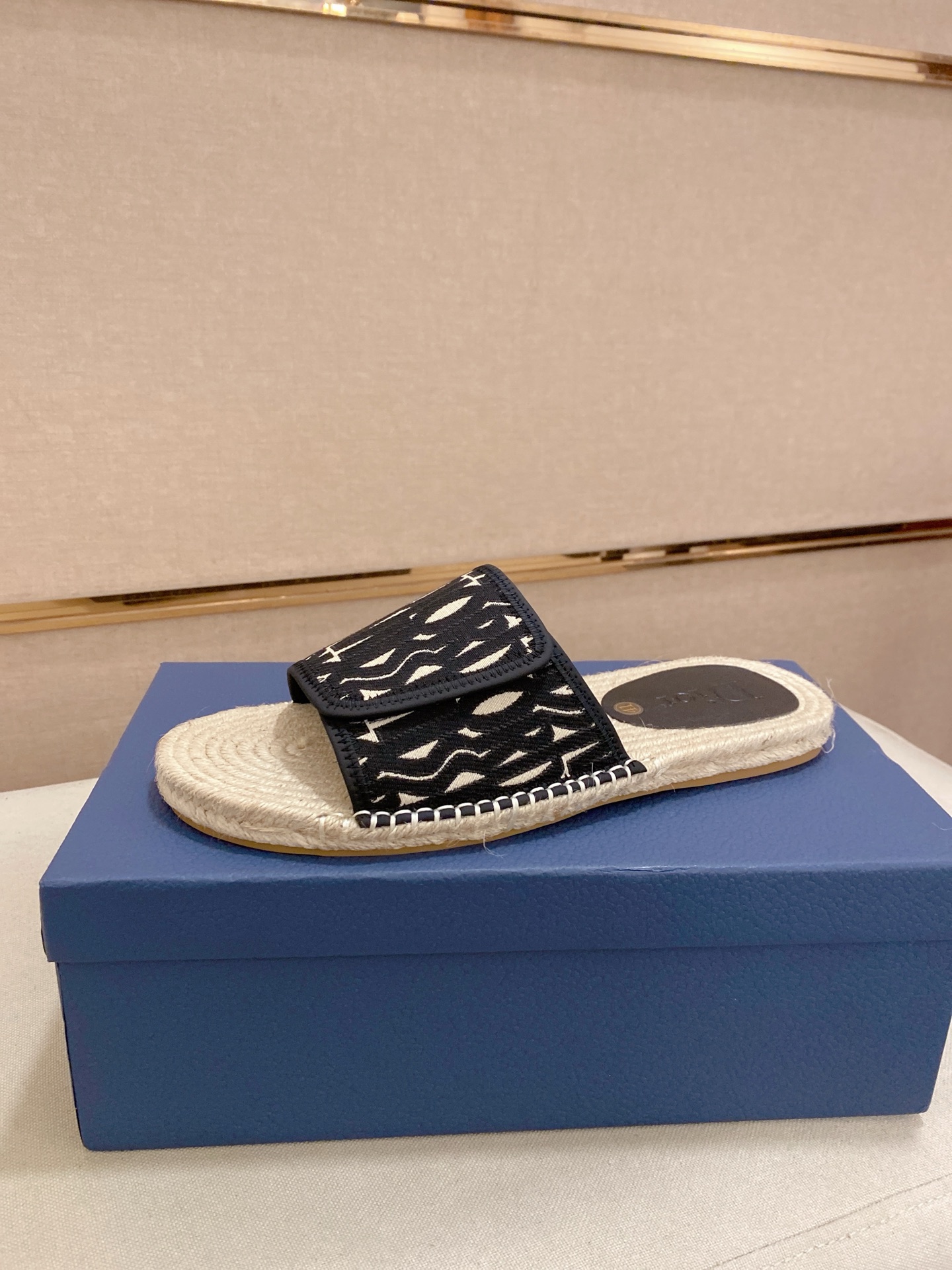 Dior Men's Espadrille Flat Sandal in Signature Oblique Canvas 2 i1745737455821 6556 0 0