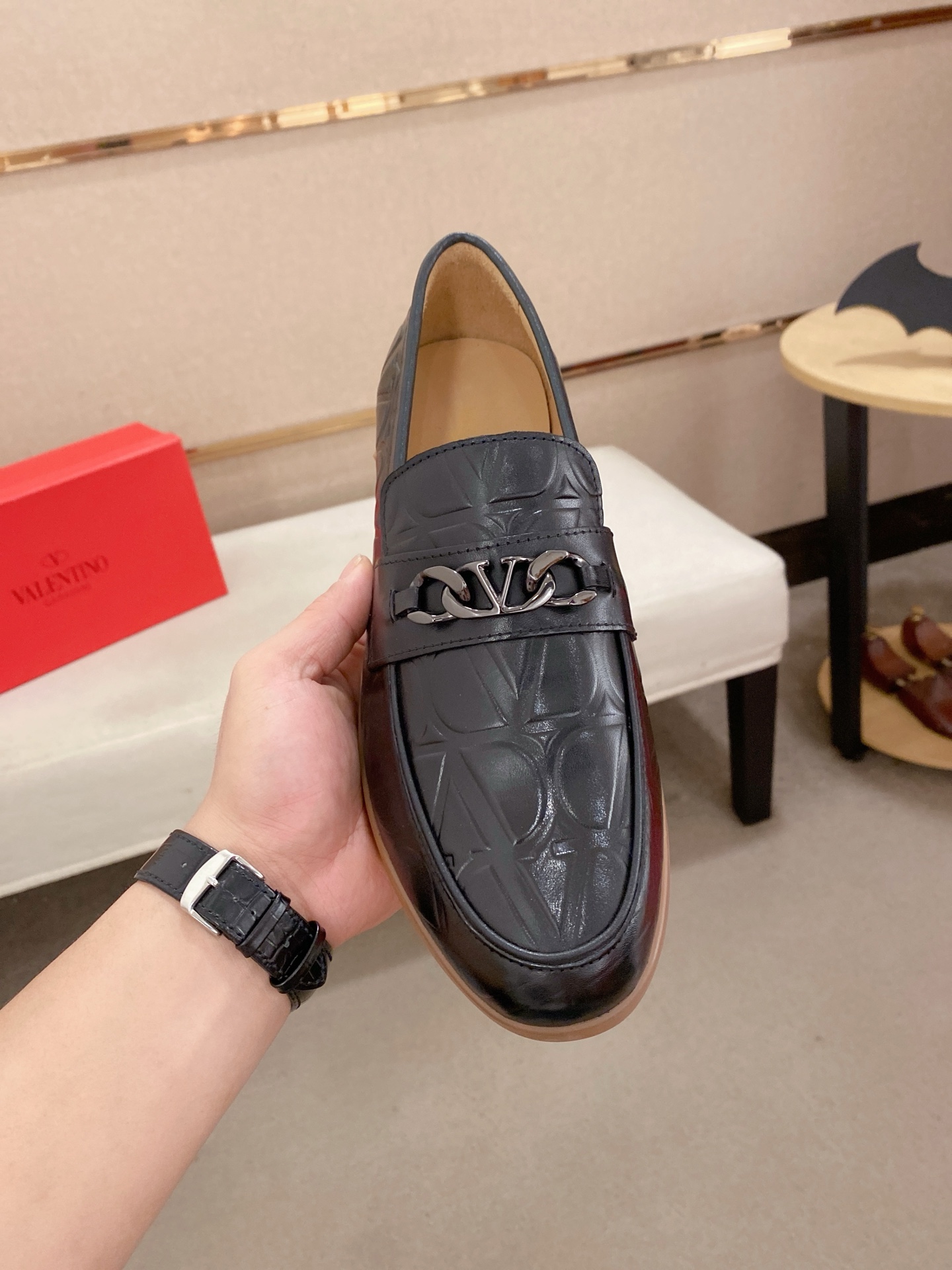 Salvatore Ferragamo Men's Leather Loafers, Classic Style, Size 38-44 3 i1745737975821 9597 0 4