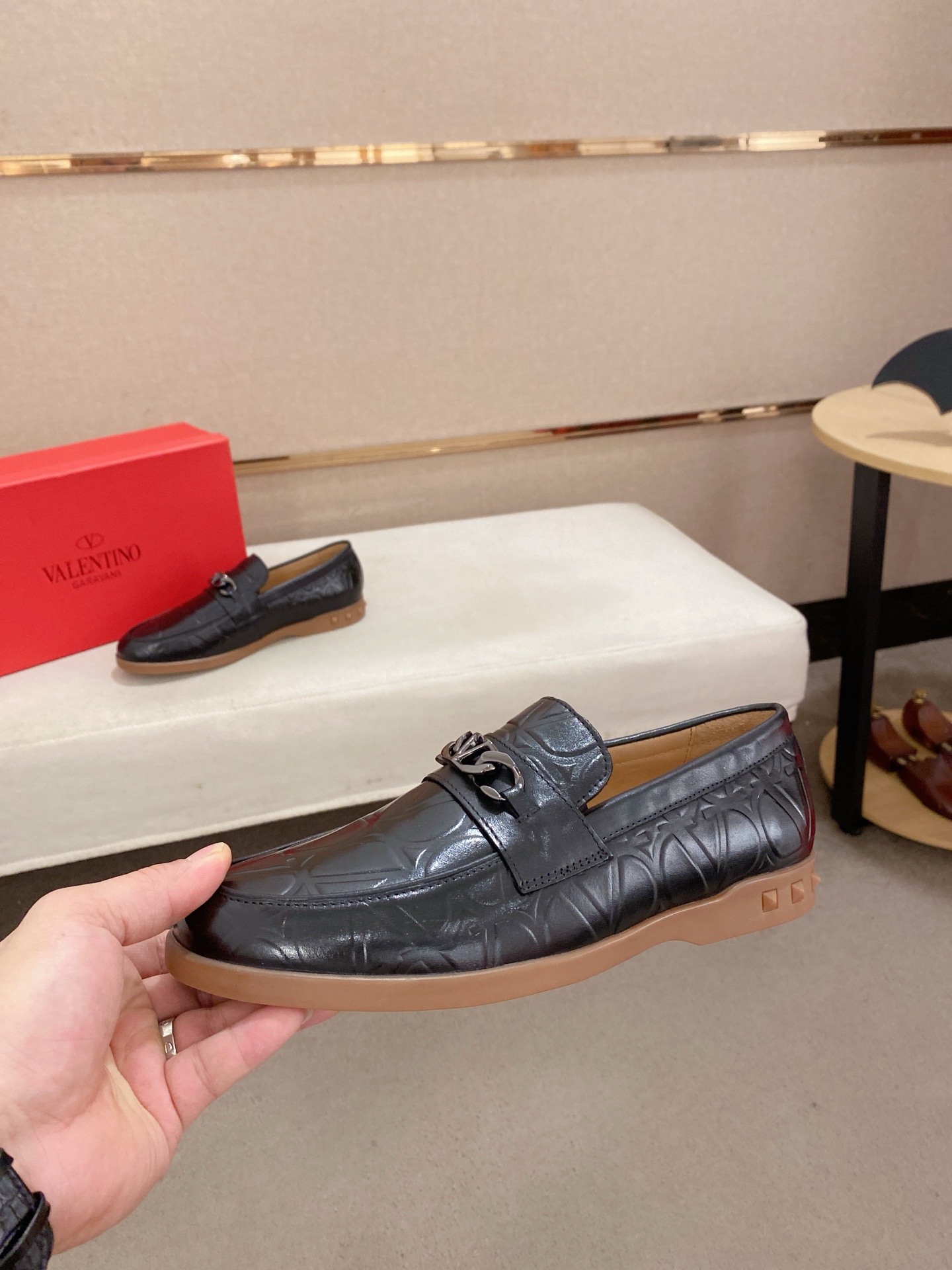 Salvatore Ferragamo Men's Leather Loafers, Classic Style, Size 38-44 4 i1745737975834 5715 0 6