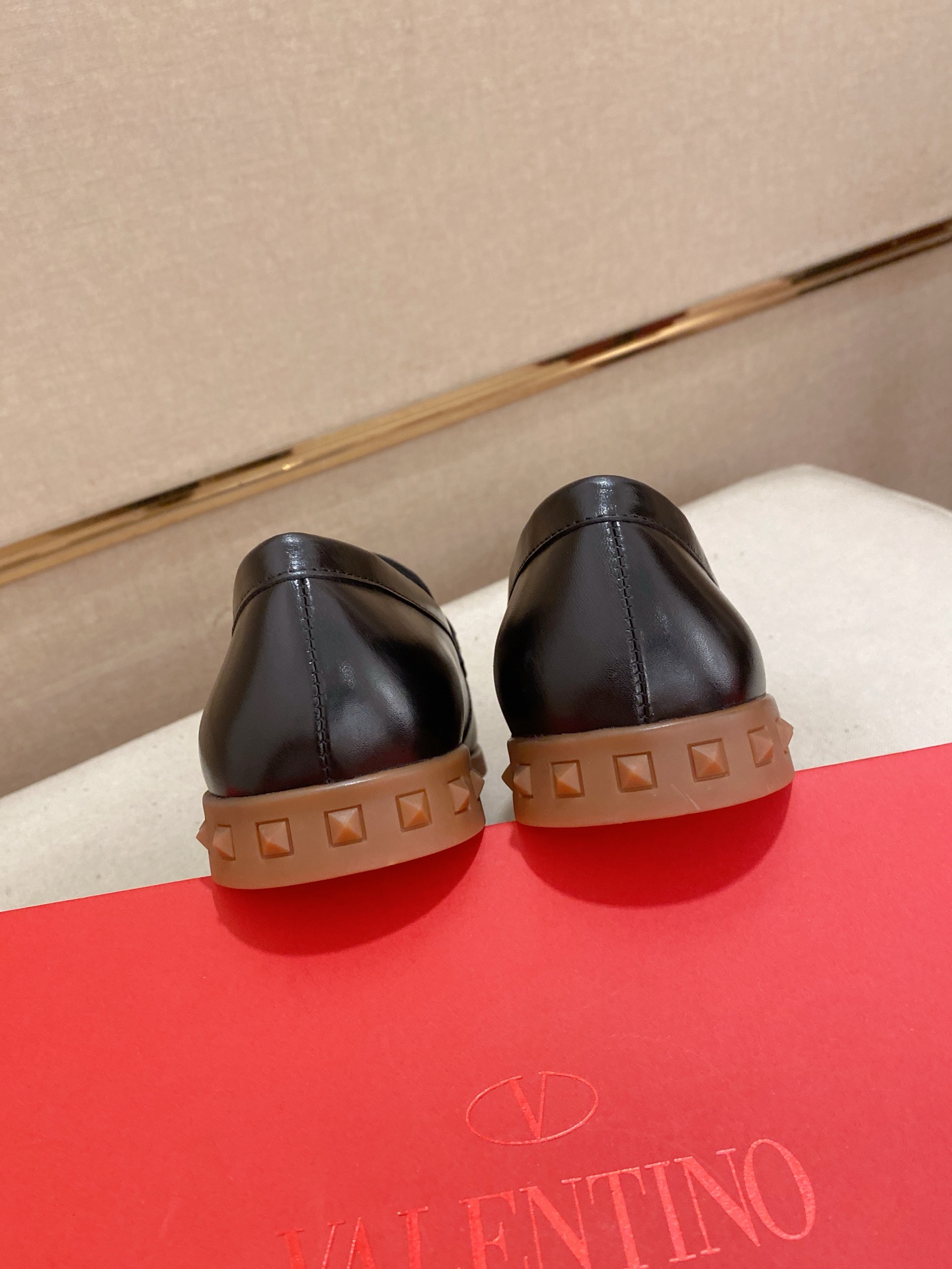 Valentino Men's Black Leather Loafers | Size 38-44 Italian Craftsmanship 9 i1745738148508 221 0 6