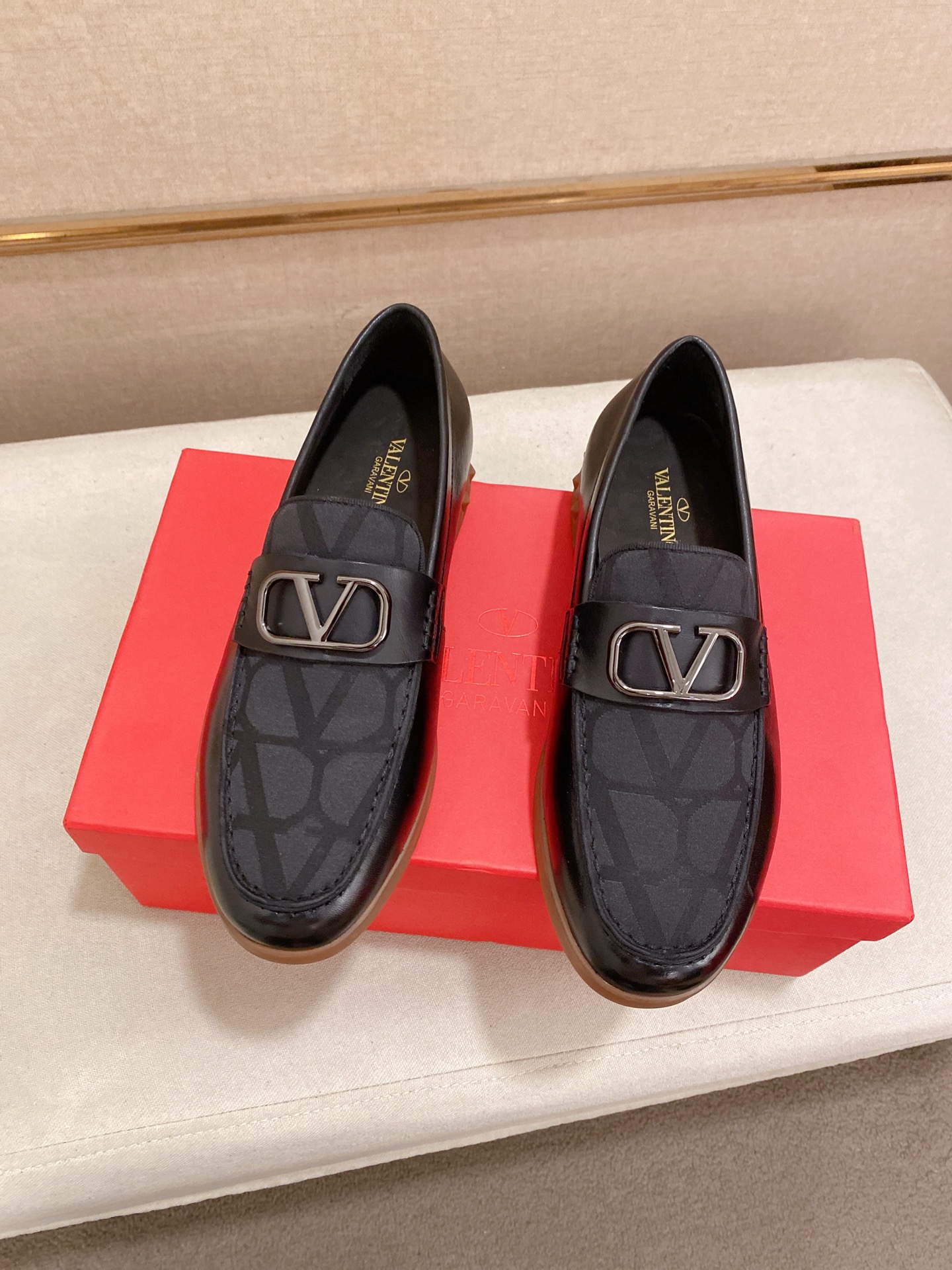 Valentino Men's Black Leather Loafers | Size 38-44 Italian Craftsmanship 6 i1745738160284 8625 0 8