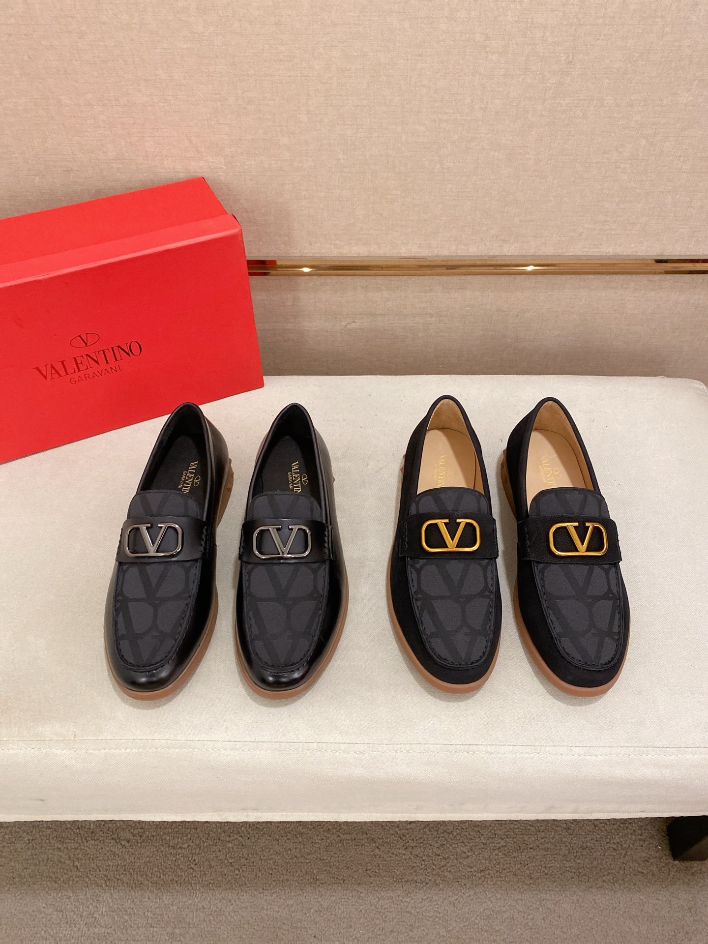 Valentino Men's Black Leather Loafers | Size 38-44 Italian Craftsmanship 11 i1745738160351 2265 0 9