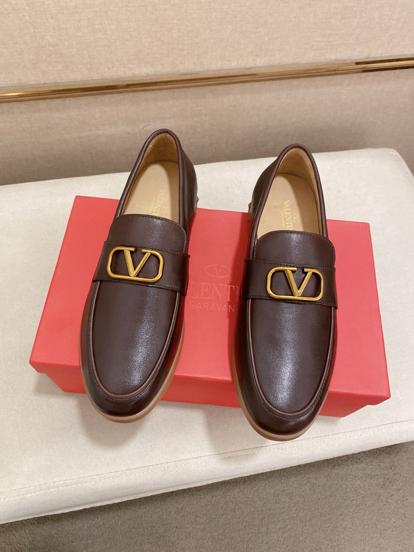 Valentino Men's Leather Loafers - Elegant Style & Comfortable Fit 7 i1745738398468 9030 0 5