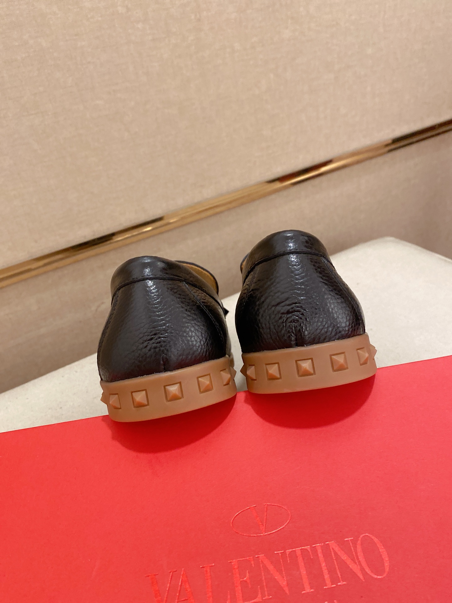 Valentino Men's Black Leather Loafers - Stylish & Comfortable (Sizes 38-44) 9 i1745738459904 6562 0 7