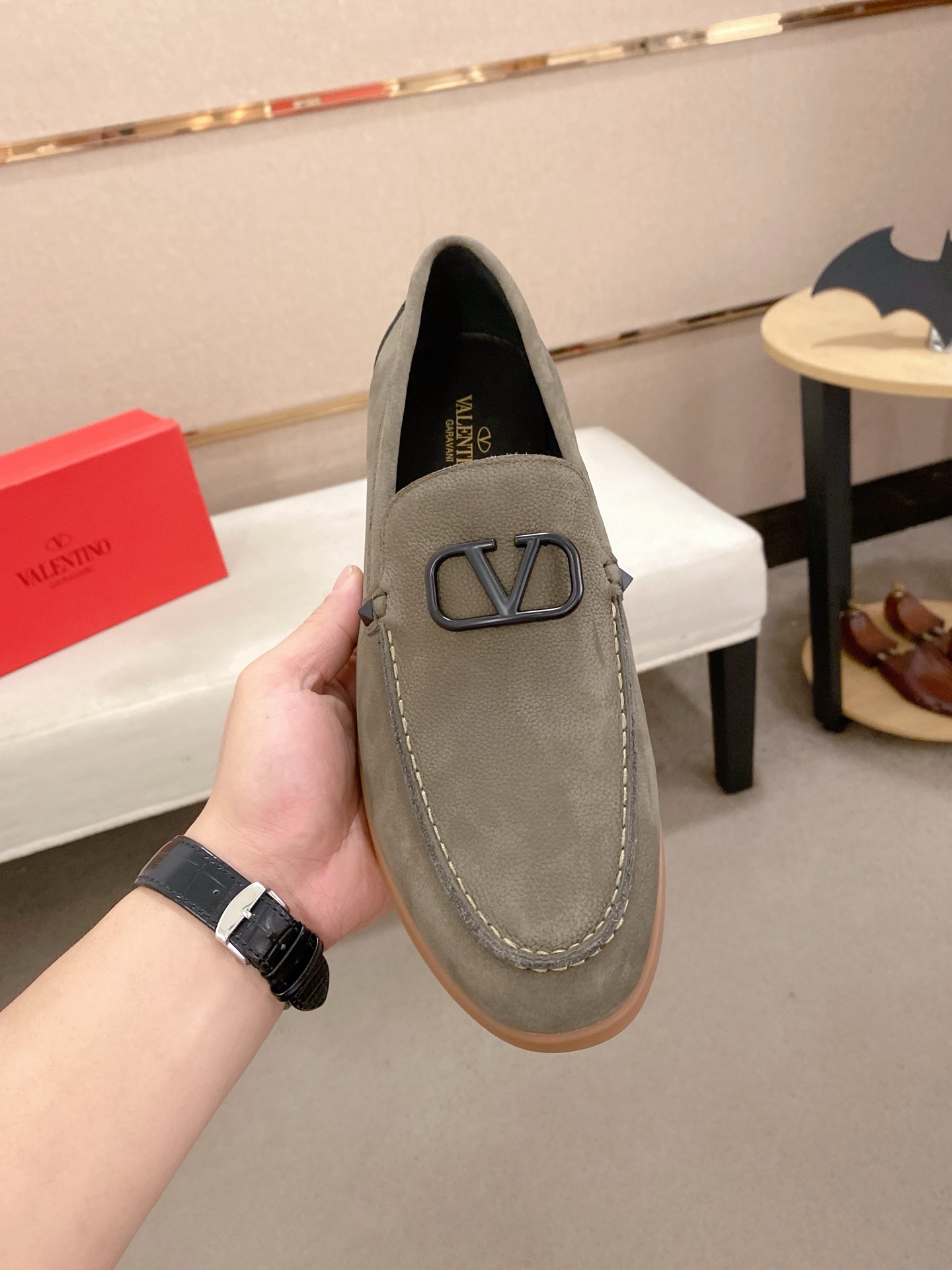 Valentino Men's Leather Loafers - Stylish & Comfortable, Sizes 38-44 3 i1745738666169 9967 0 1