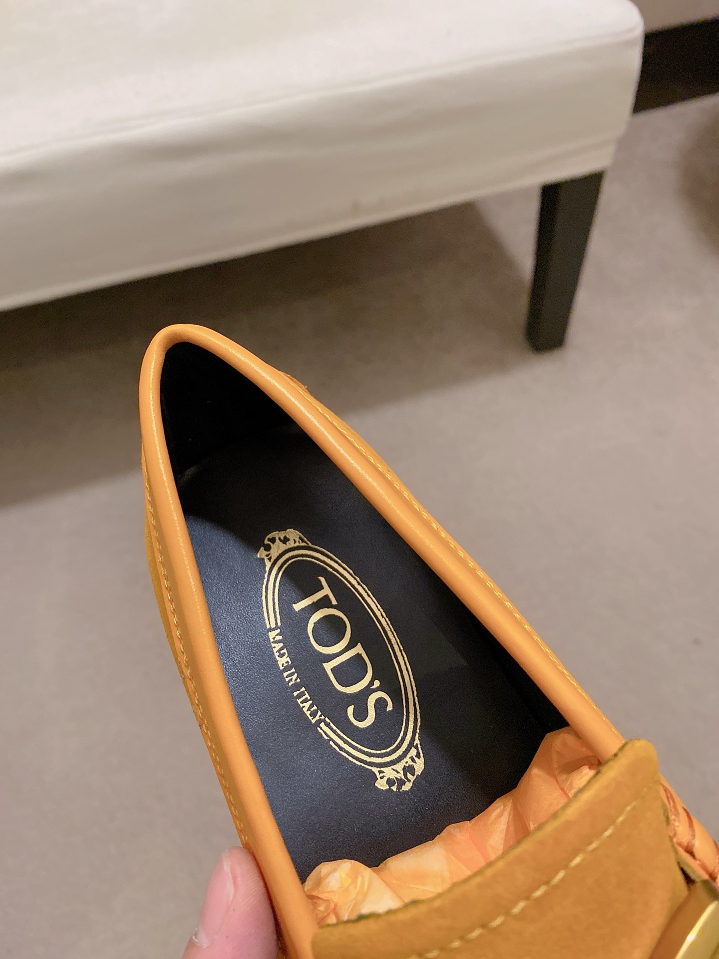 TOD'S Men's Suede Leather Driving Shoes Loafers with Full Packaging 8 i1746438228386 816 0 6