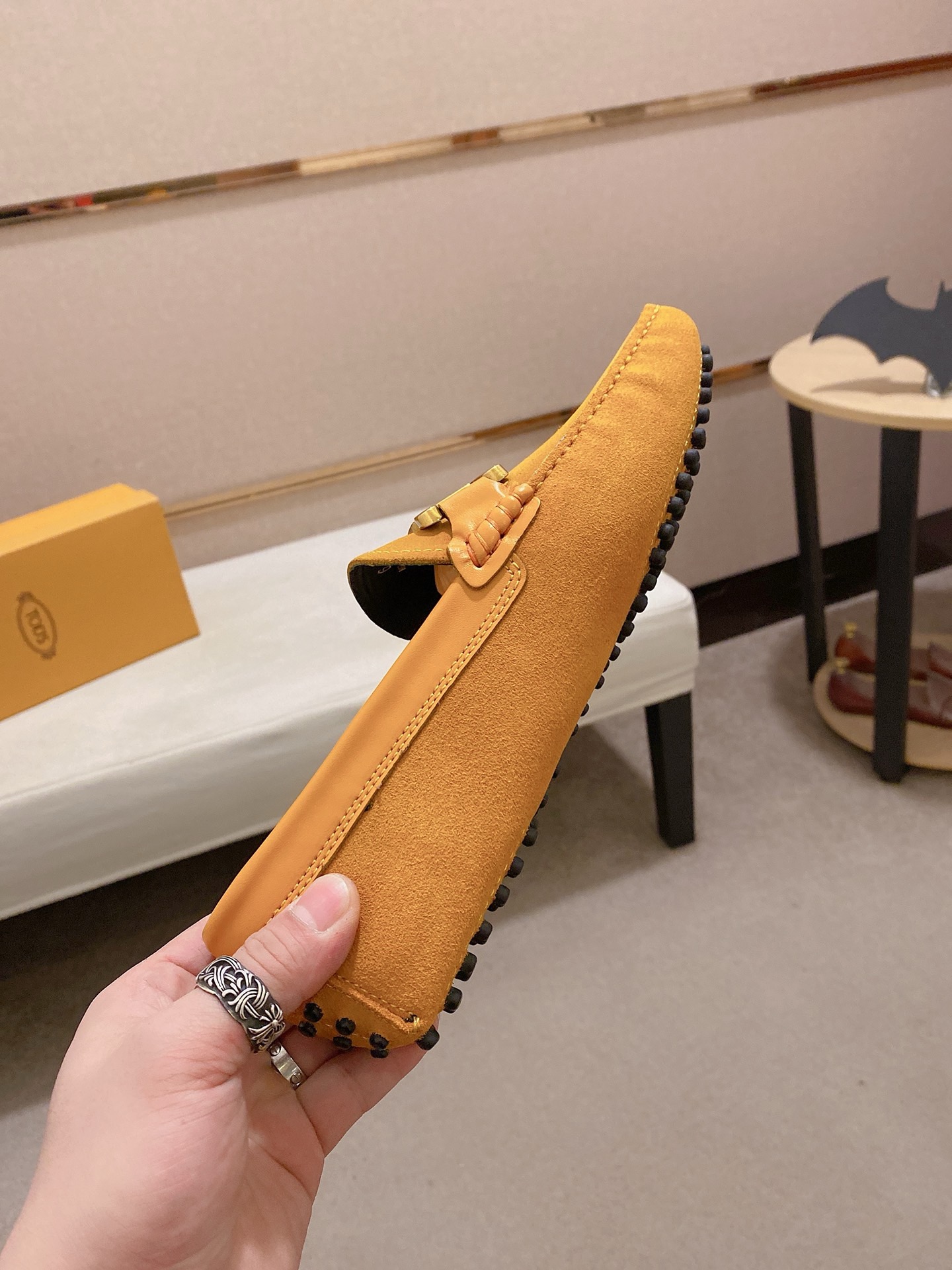 TOD'S Men's Suede Leather Driving Shoes Loafers with Full Packaging 6 i1746438228388 3307 0 4