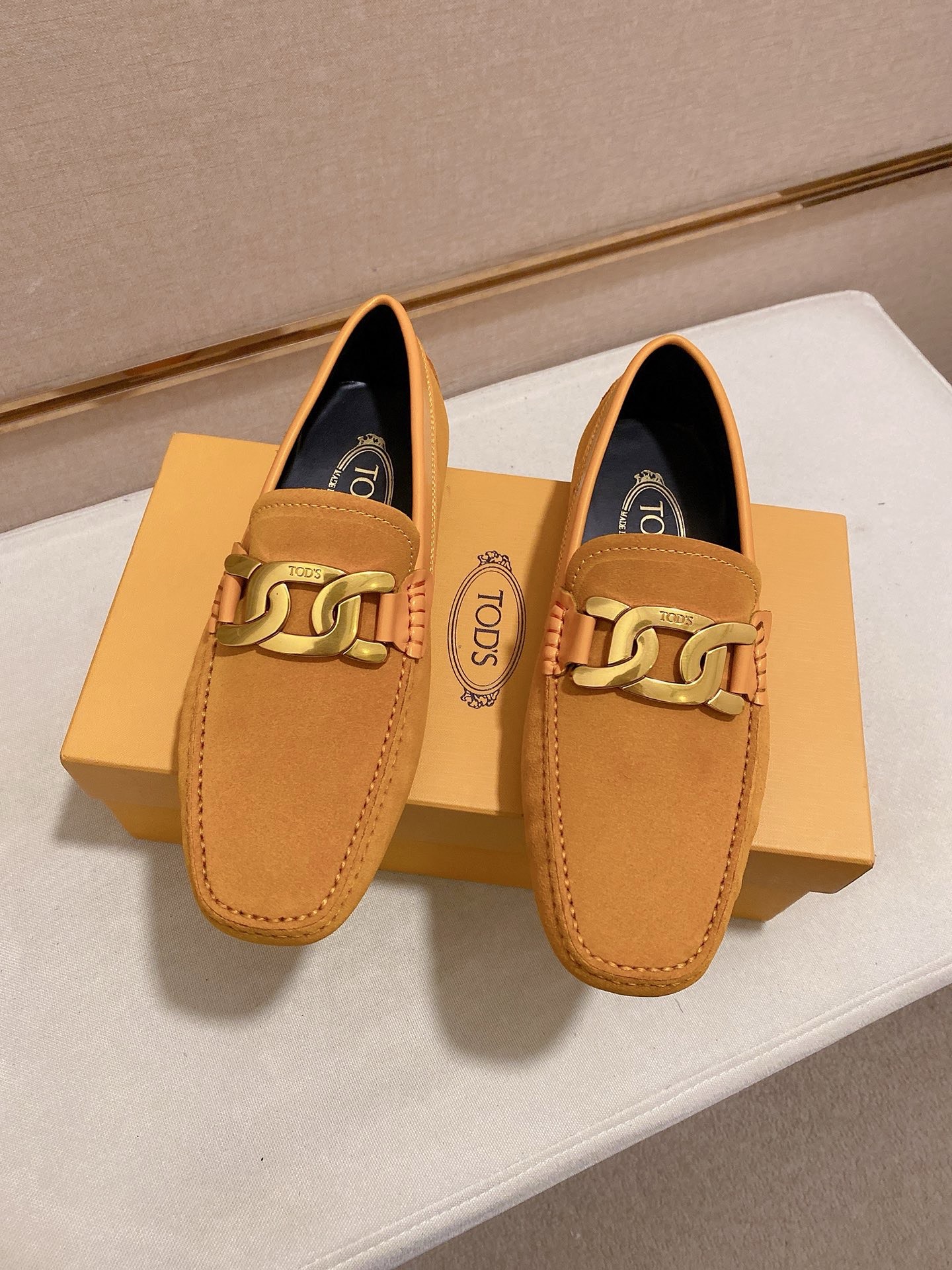TOD'S Men's Suede Leather Driving Shoes Loafers with Full Packaging 7 i1746438228590 7562 0 5