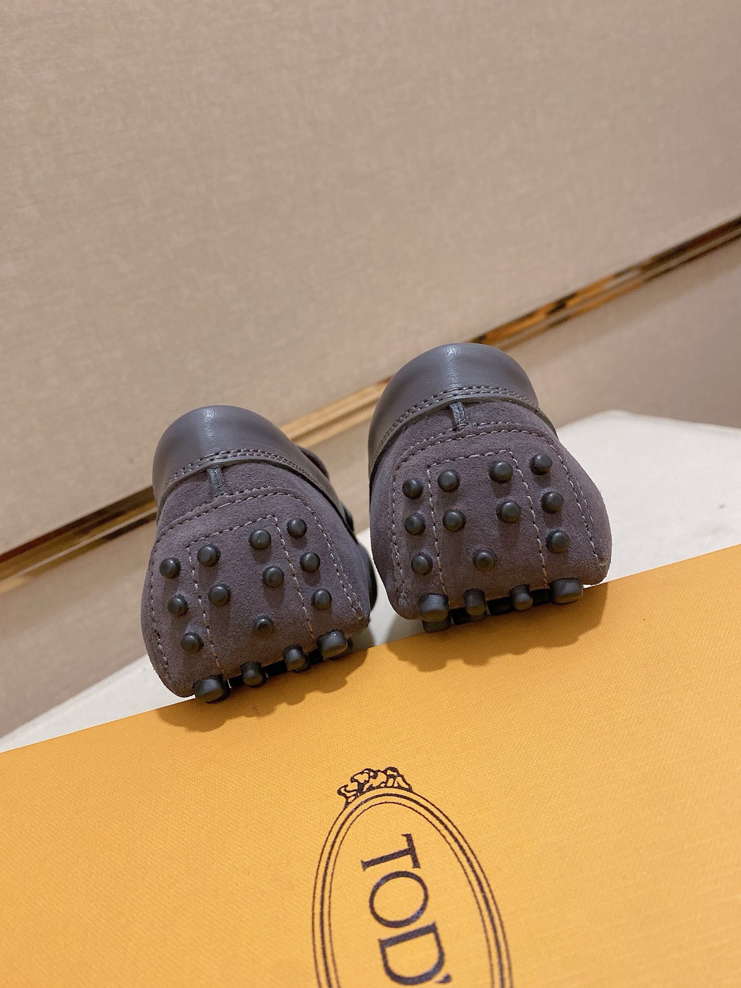 TOD'S Men's Suede Driving Loafers with iconic 'T' Buckle, Sizes 38-44 9 i1746438302580 8375 0 7