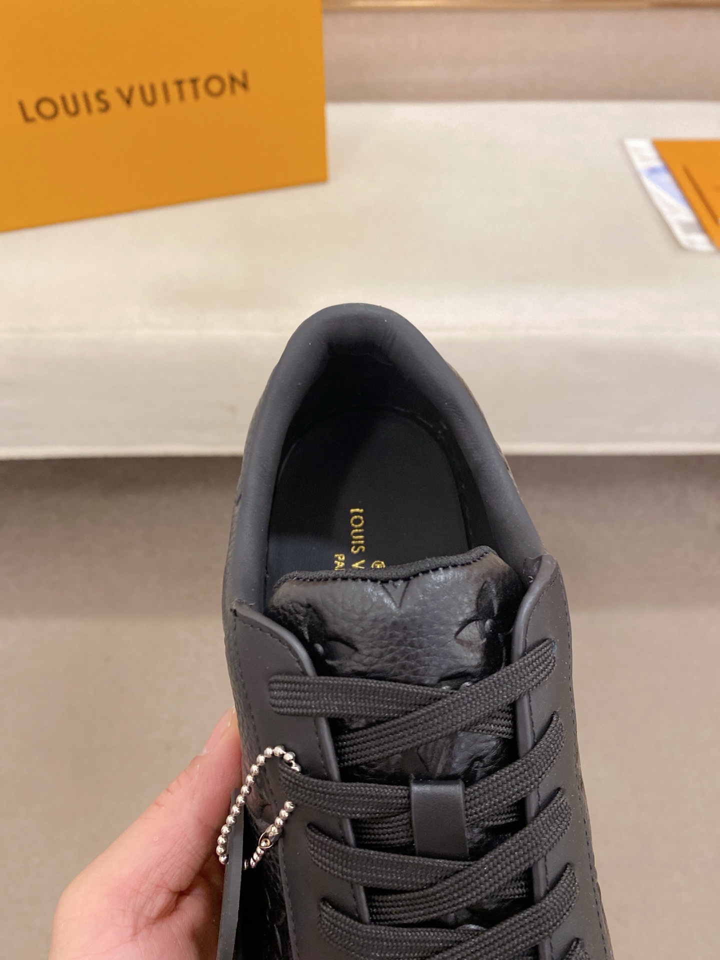 Louis Vuitton Men's Leather Monogram Embossed Low-Top Sneakers 7 i1746514662836 1684 0 4