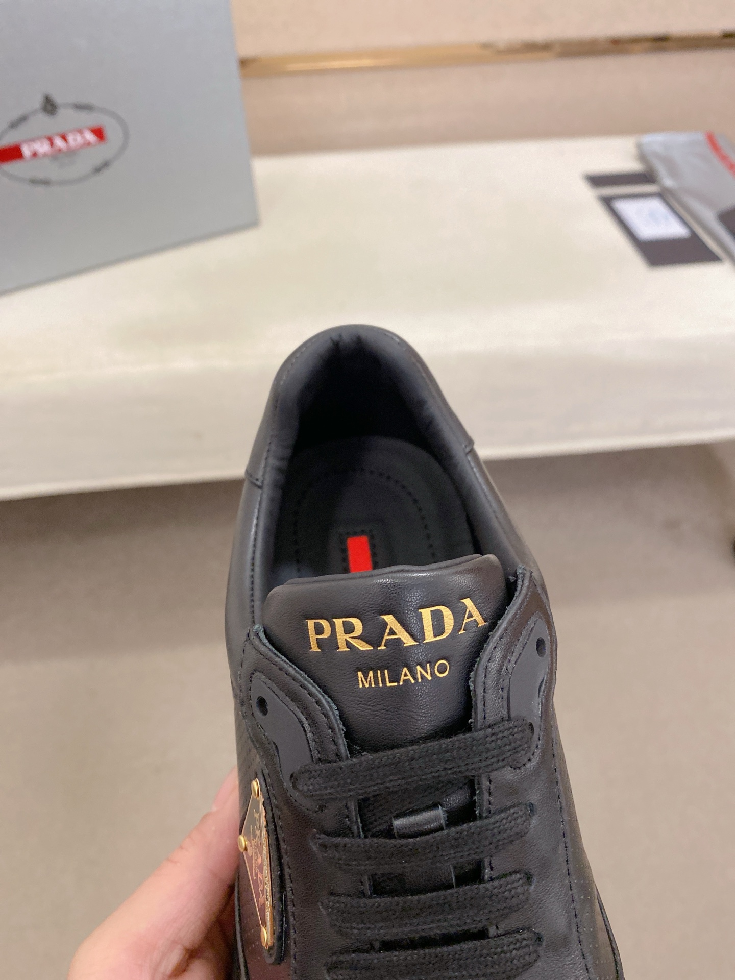 Prada Men's Leather Sneakers - Classic Style, Ultimate Comfort & Durability 7 i1746599762257 2558 0 4