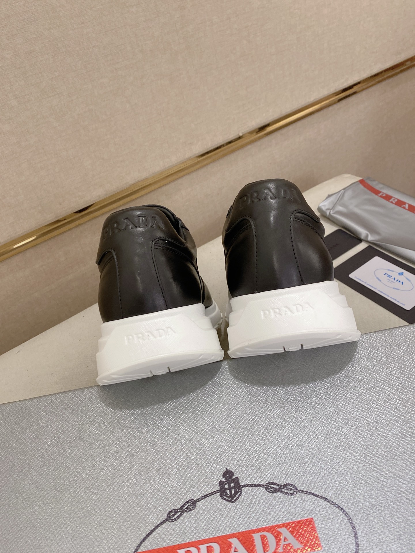 Prada Men's Leather Sneakers - Premium Comfort & Style | Sizes 38-44 9 i1746599902756 5078 0 7