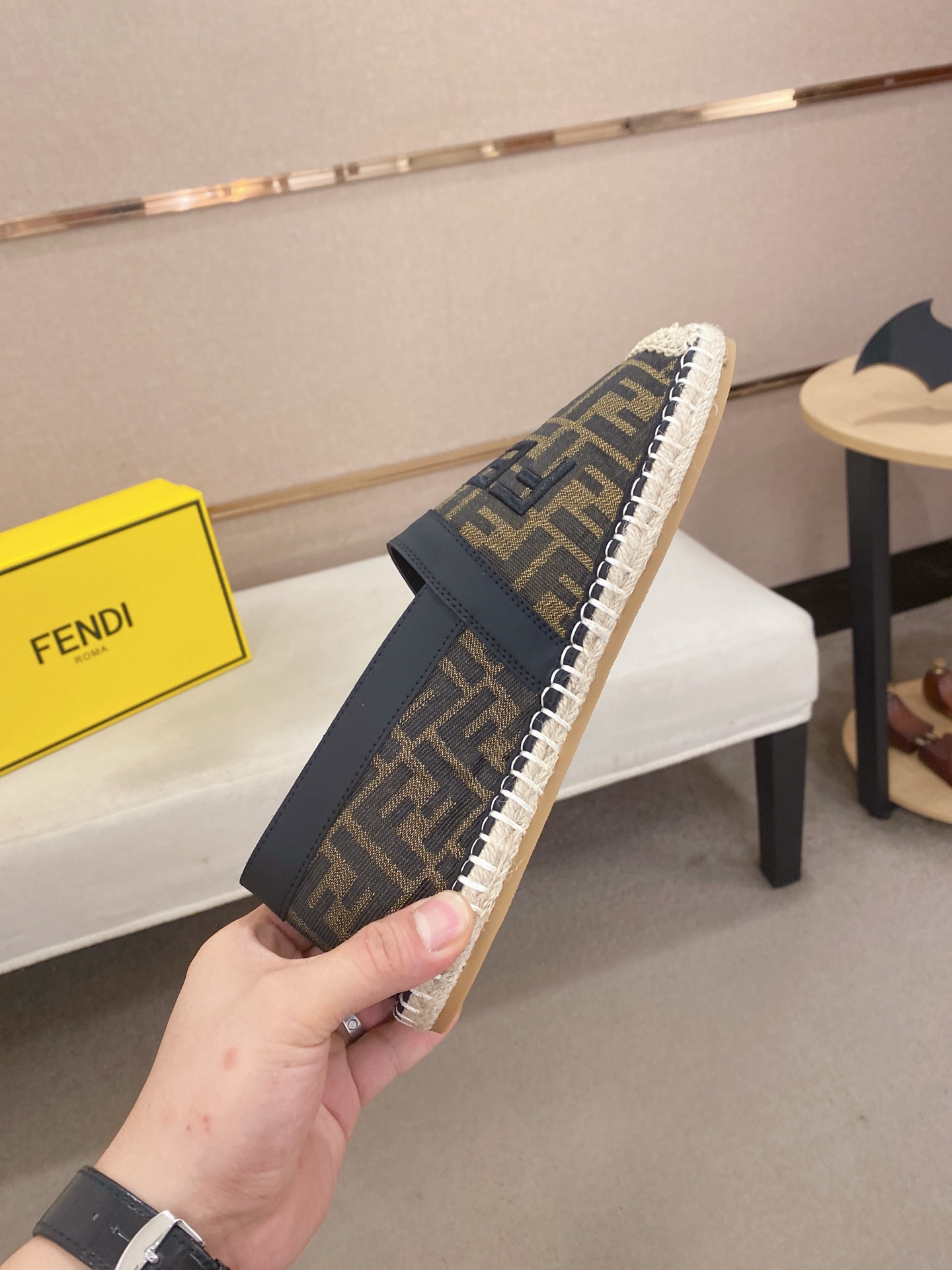 Fendi Men's Loafers - Premium Italian Fabric, Hand-Stitched, Breathable Design 6 i1746944531767 324 0 4
