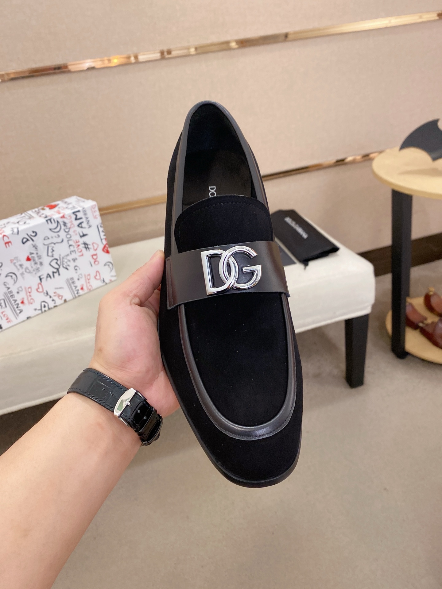 Dg Style Leather Men's Shoes Lookbook Reference image 2