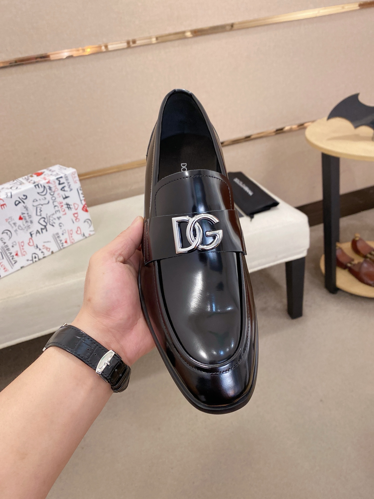 Dg Style Leather Men's Shoes Lookbook Reference image 2