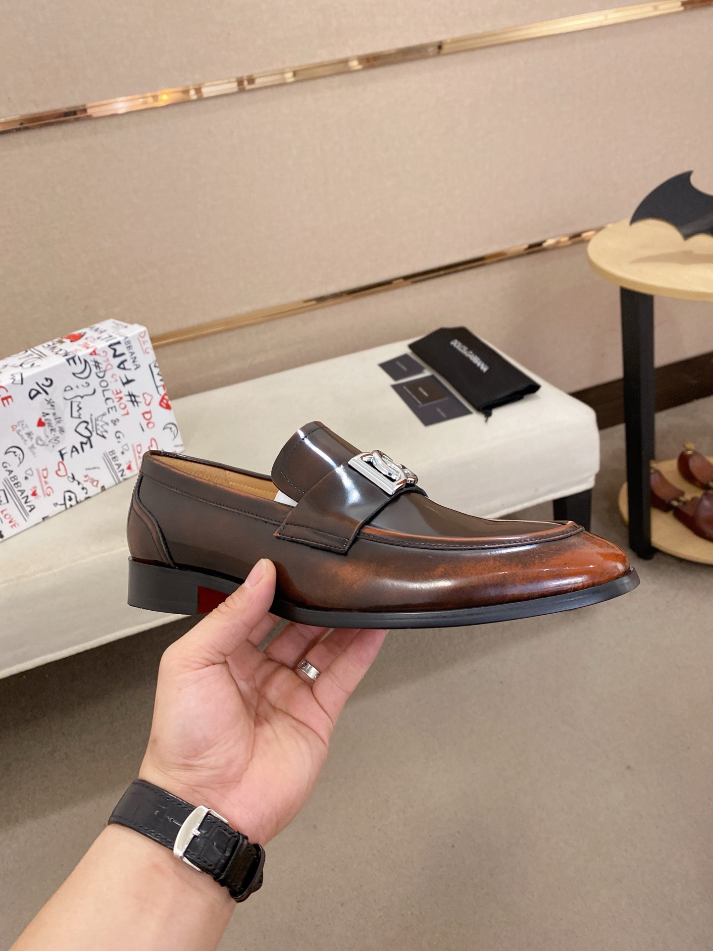 Dg Style Leather Men's Shoes style reference detail image 4 from source 782684
