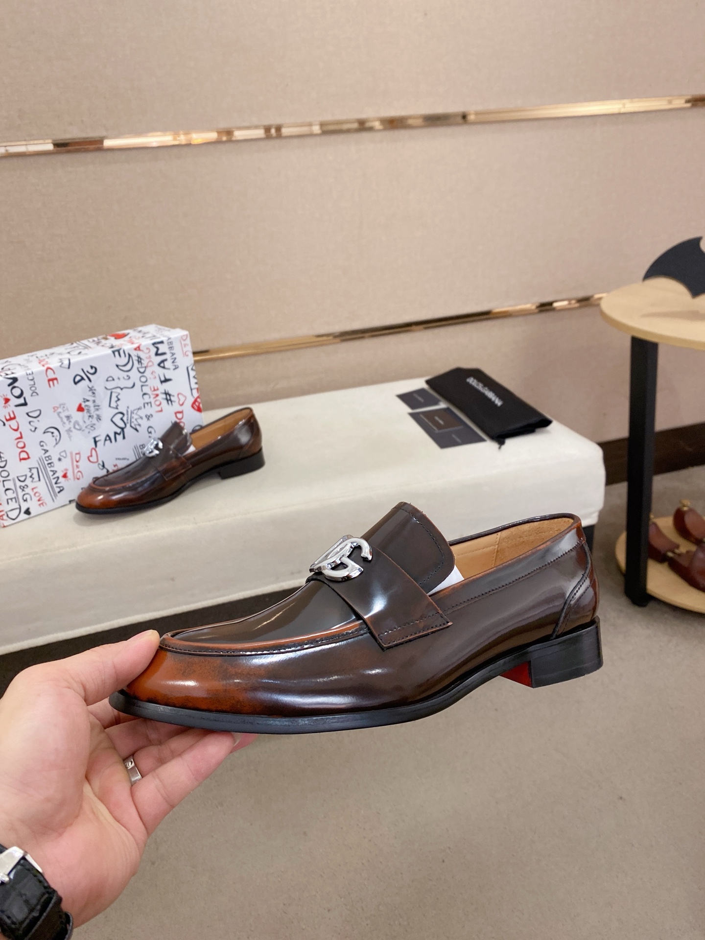 Dg Style Leather Men's Shoes style reference detail image 3 from source 782684