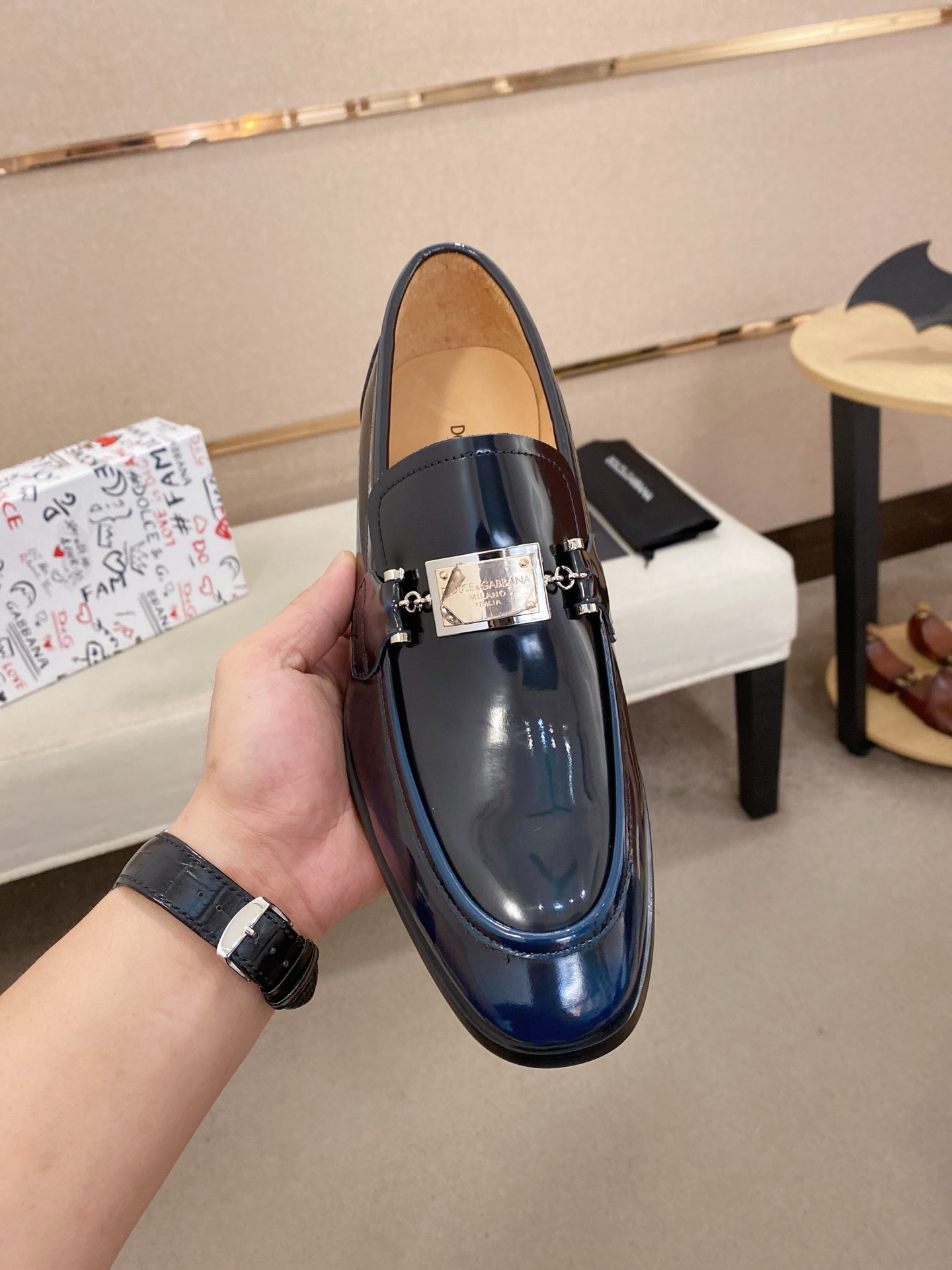 Dg Style Leather Men's Shoes Lookbook Reference image 2