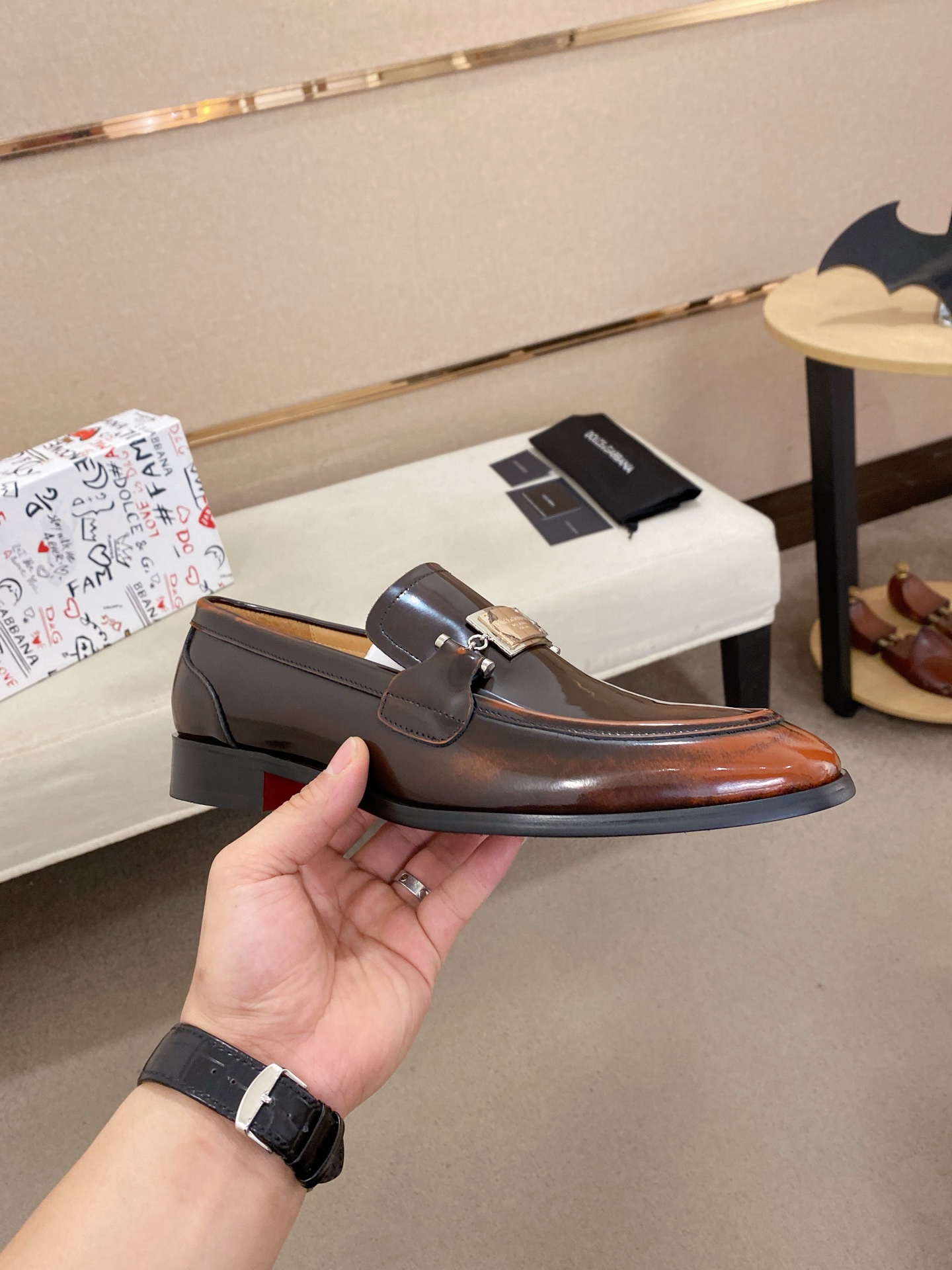 Dg Style Leather Men's Shoes style reference detail image 4 from source 782686