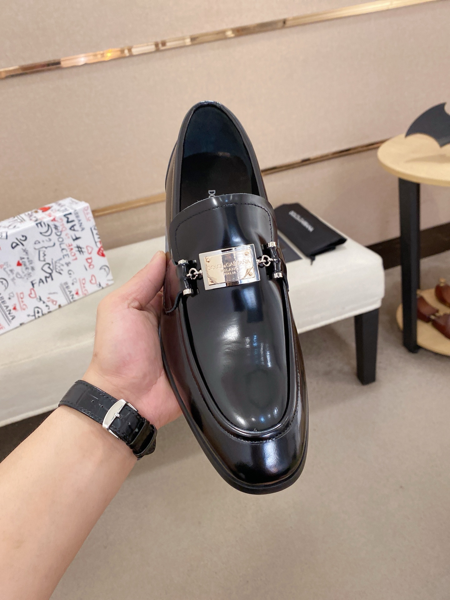 Dg Style Leather Men's Shoes Lookbook Reference image 2