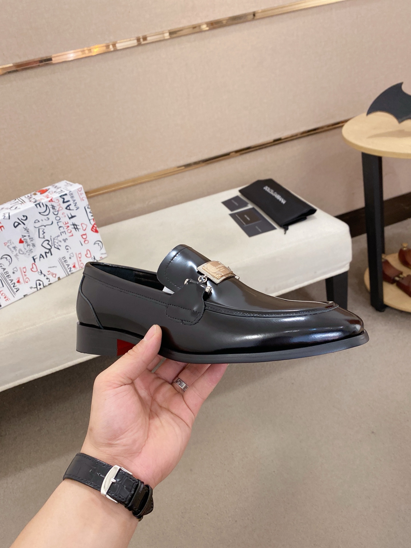 Dg Style Leather Men's Shoes style reference detail image 4 from source 782687