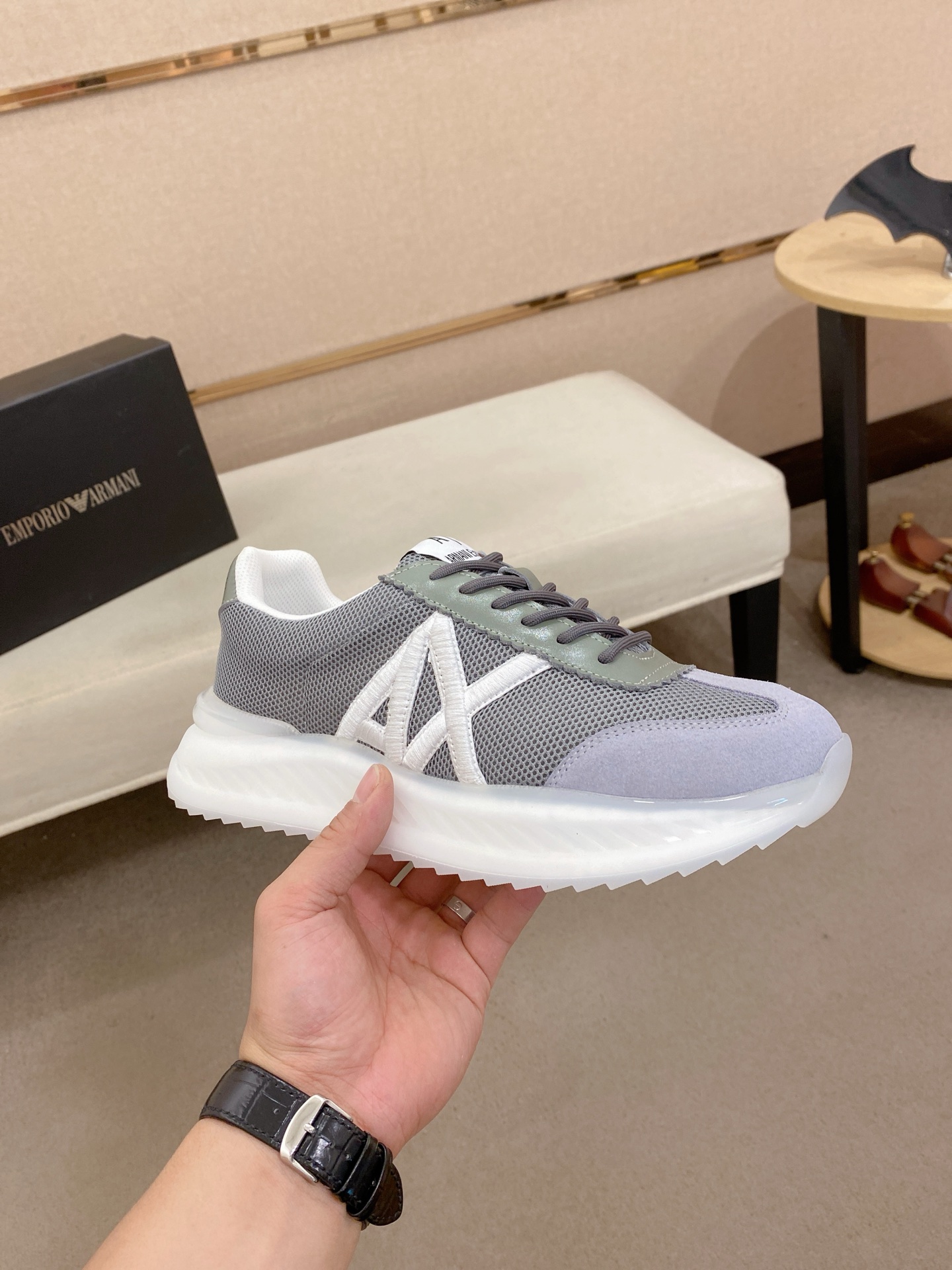 Factory precio 251 armani (Armani) nuevo contador de venta sincrónica, la parte superior importada i