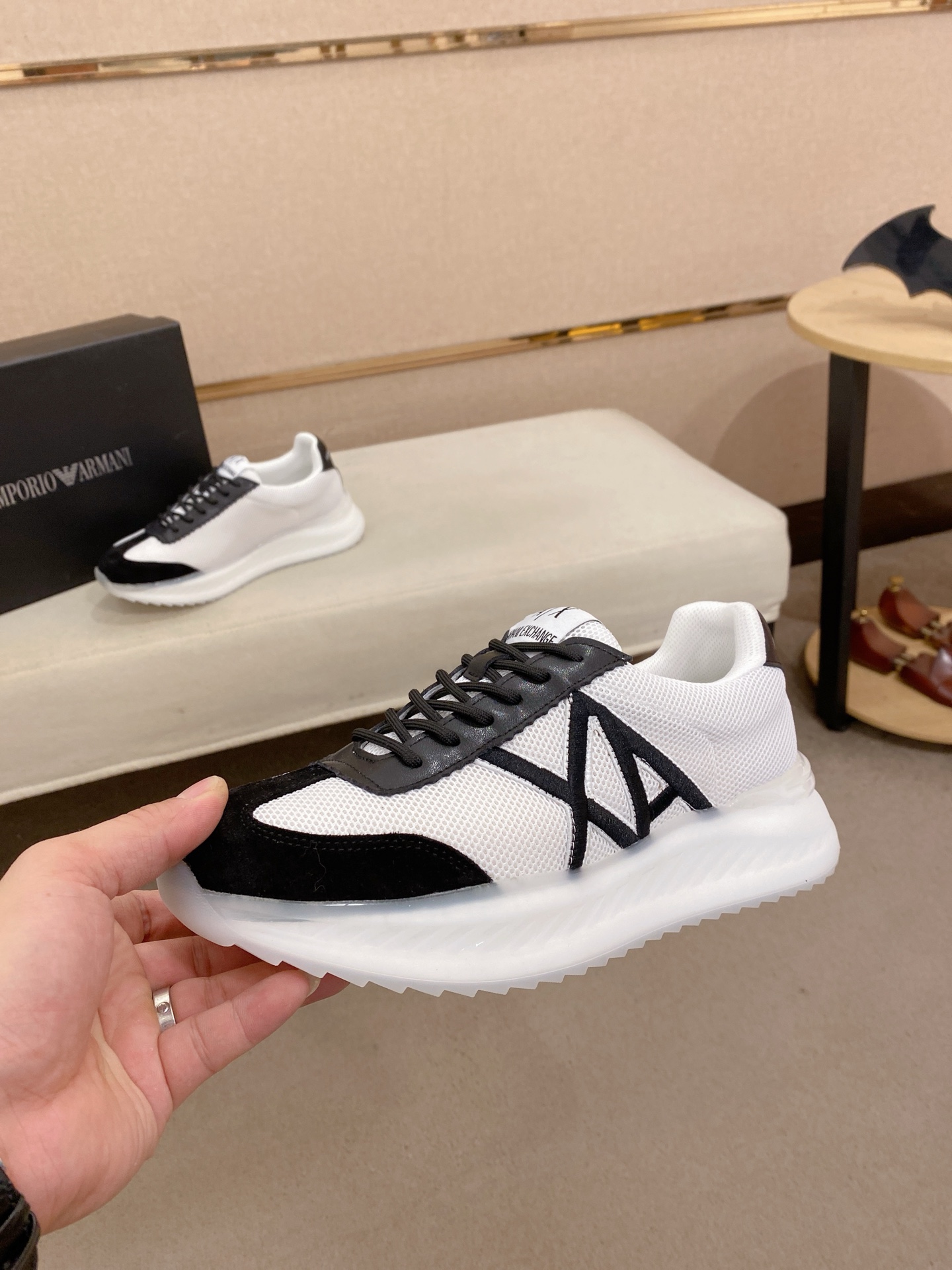 Factory precio 251 armani (Armani) nuevo contador de venta sincrónica, la parte superior importada i
