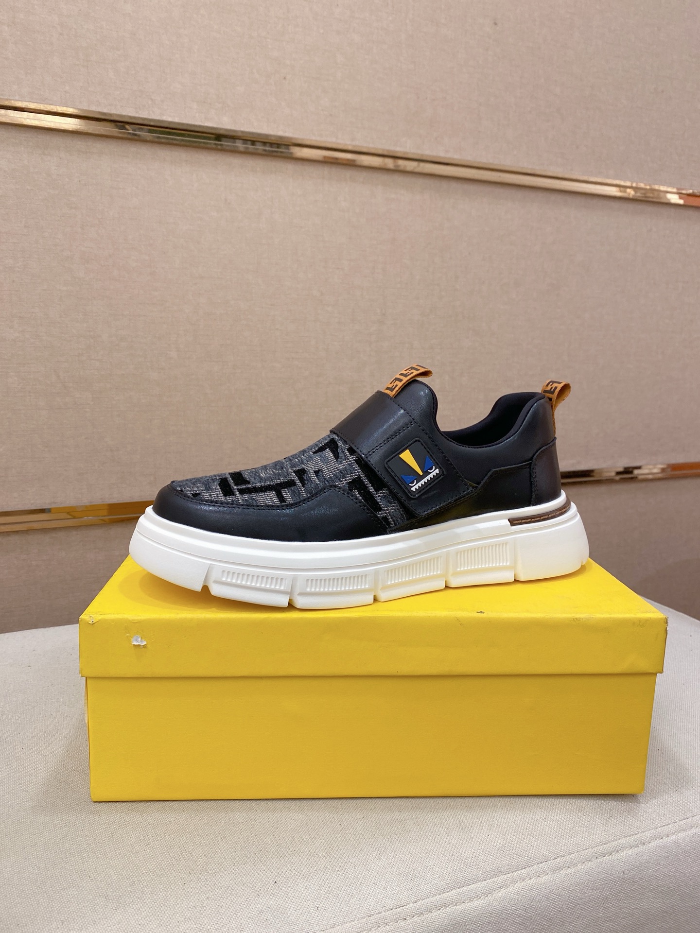 Fendi Style Leather Men's Shoes Lookbook Reference image 1