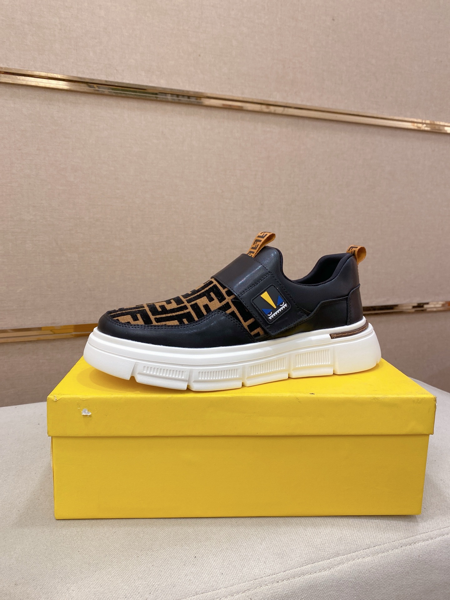 Fendi Style Leather Men's Shoes Lookbook Reference image 1